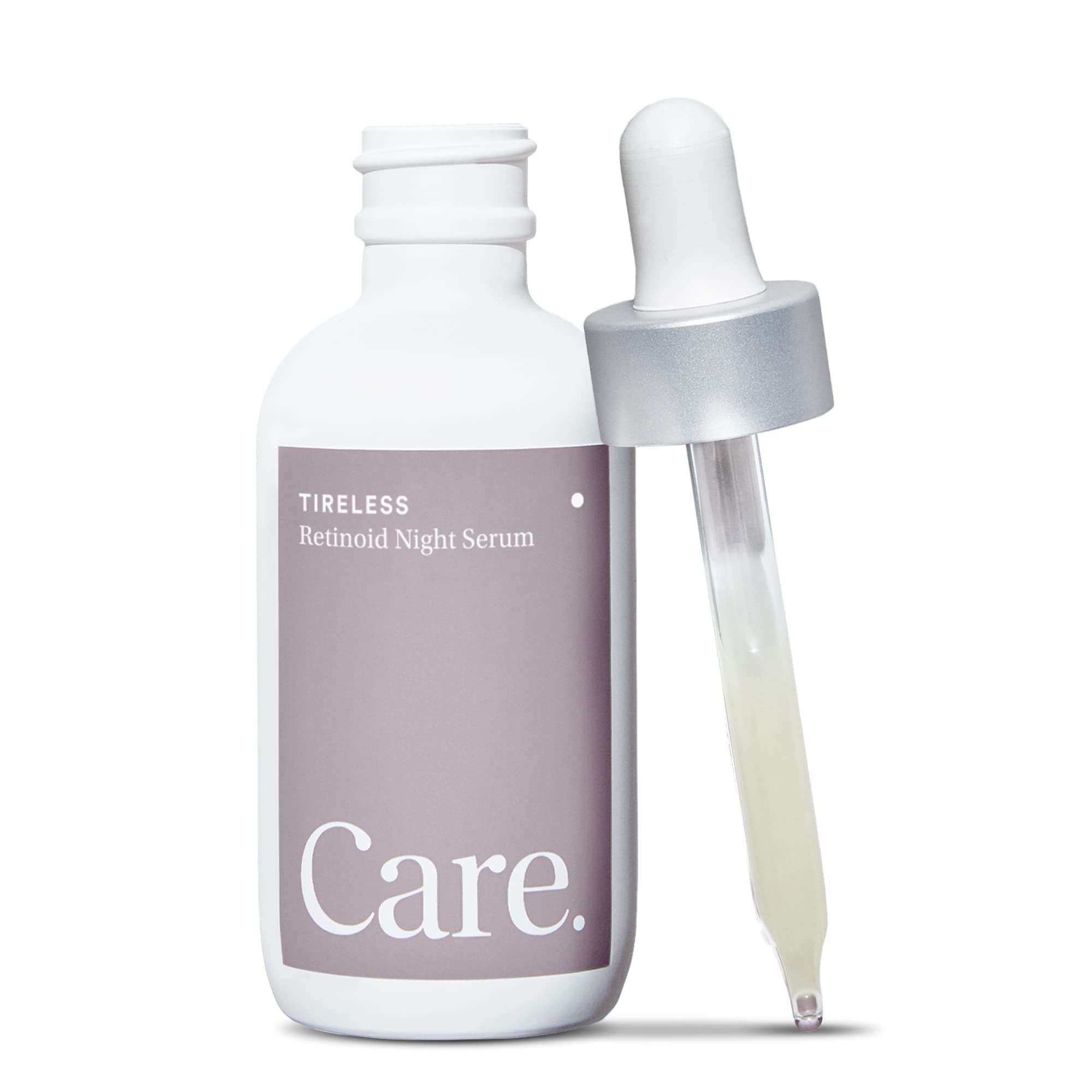 Care Skincare - Tireless Retinoid Serum for Face, Paraben-Free Vegan Night Serum with Hyaluronic Acid, Squalane, and Granactive Retinoid, Improves ...