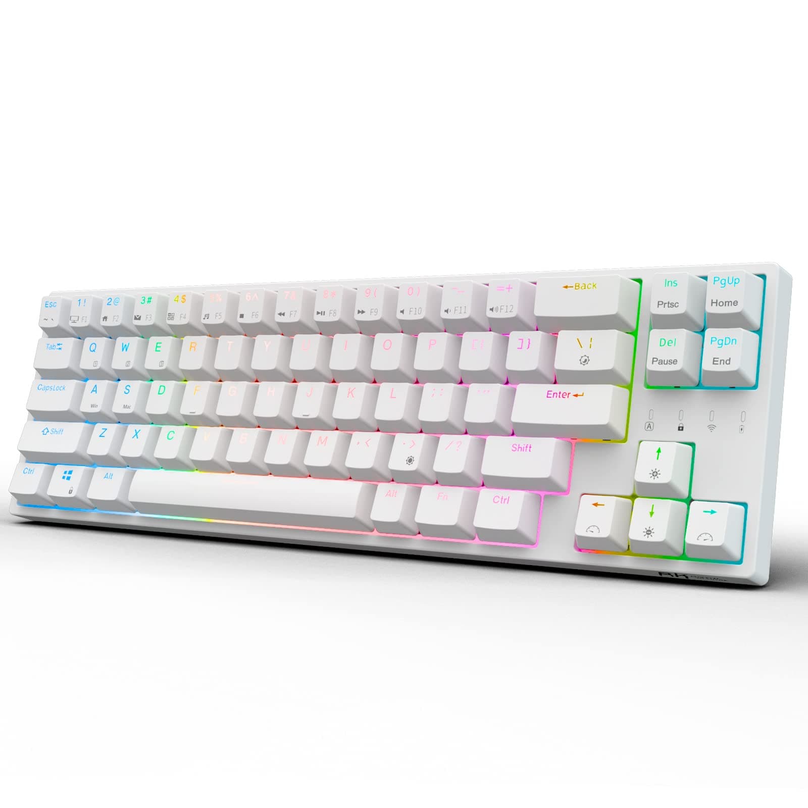 RK ROYAL KLUDGE RK68 Plus Mechanical Keyboard, 2.4Ghz Wireless/Bluetooth/Wired Red Switch 65% Gaming Keyboard, RGB Hot Swappable with Software for ...