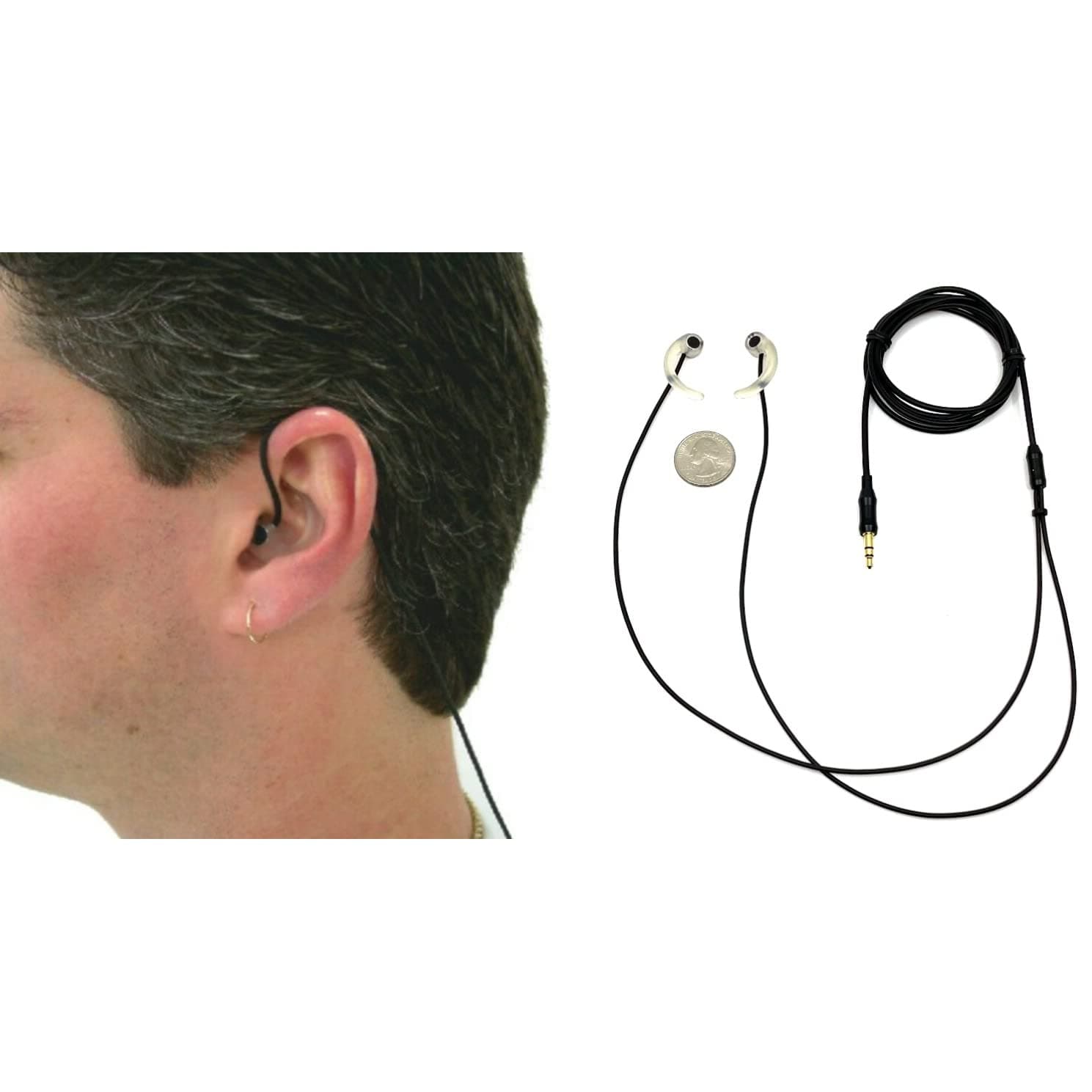 MS-TFB-2-11849 - Master Series by Sound Professionals - New! Ultra low noise In-Ear Binaural microphones with Premium cables