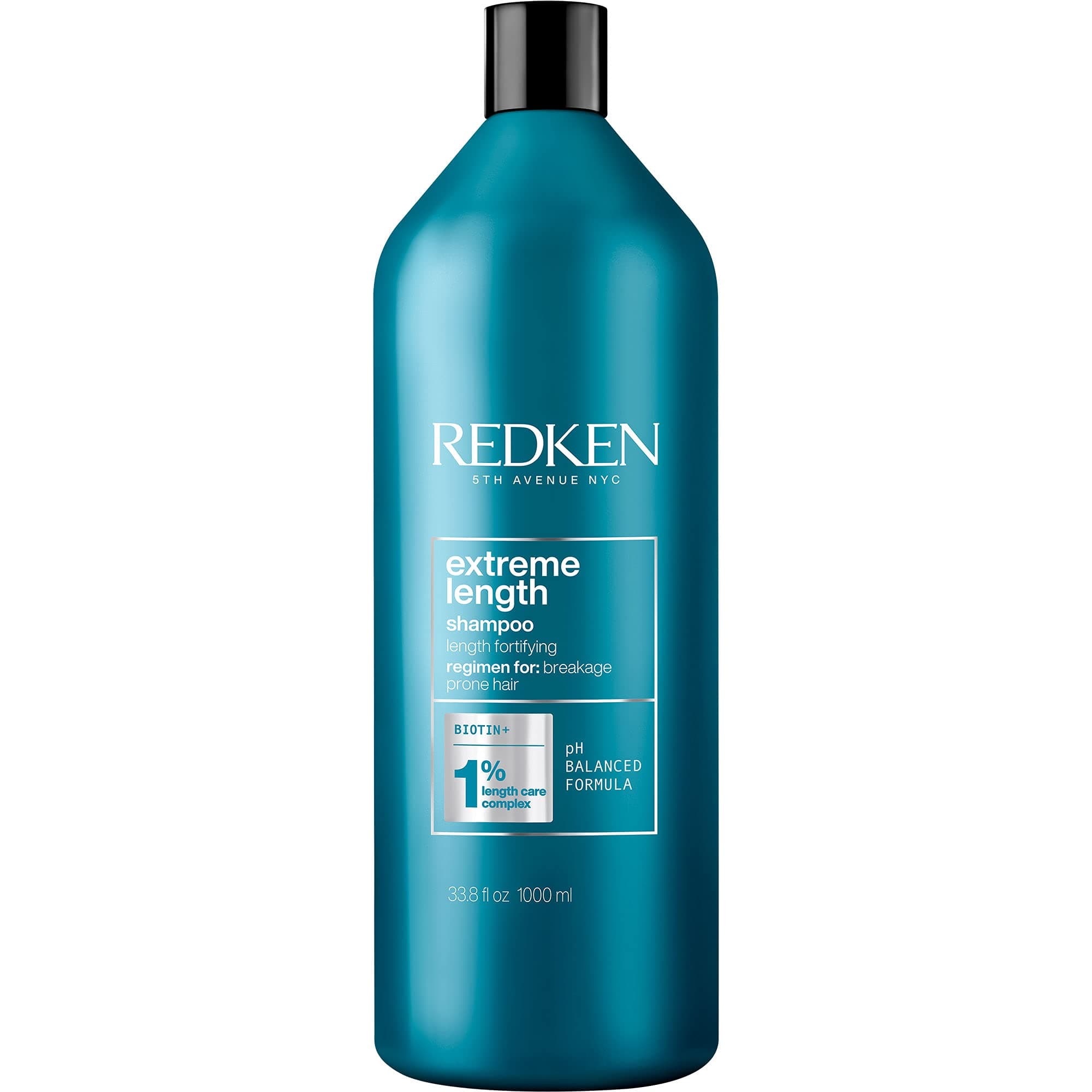 Redken Extreme Length Shampoo | Infused With Biotin| For Hair Growth | Prevents Breakage & Strengthens Hair