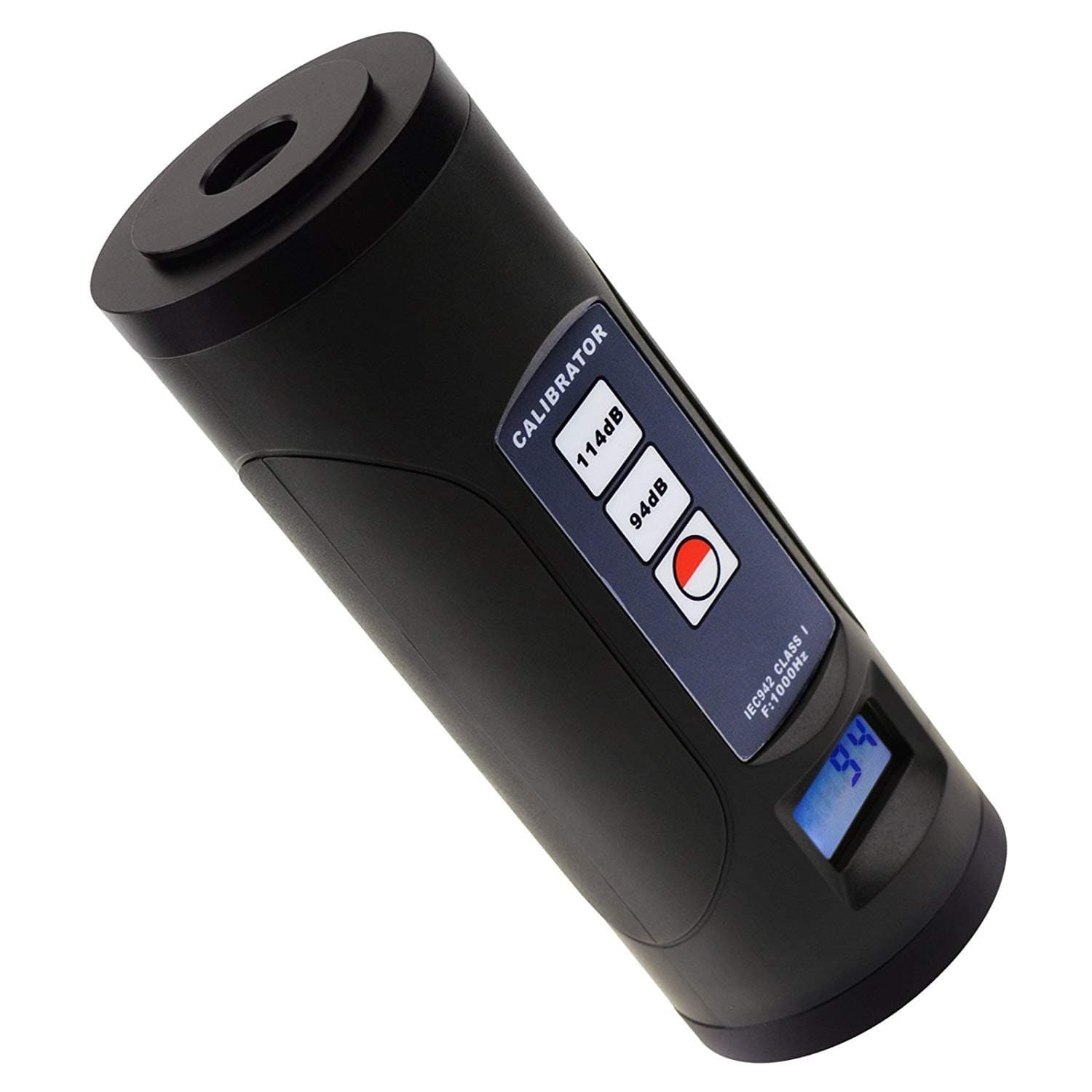 Digital Sound Level Meter Calibrator 94dB & 114dB for 1/2" and 1" inch Microphone, Professional Noise Decibel Calibration Tool Measurement ...