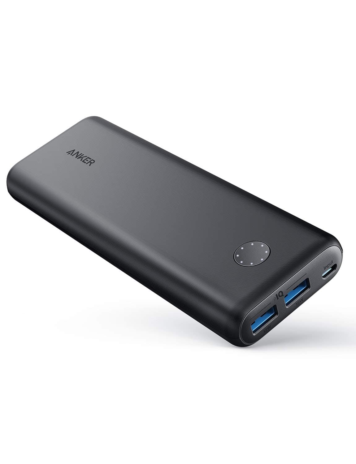 Anker PowerCore II 20000, 20100mAh Portable Charger with Dual USB Ports, PowerIQ 2.0 (up to 18W Output) Power Bank, Fast Charging for iPhone, Samsu...