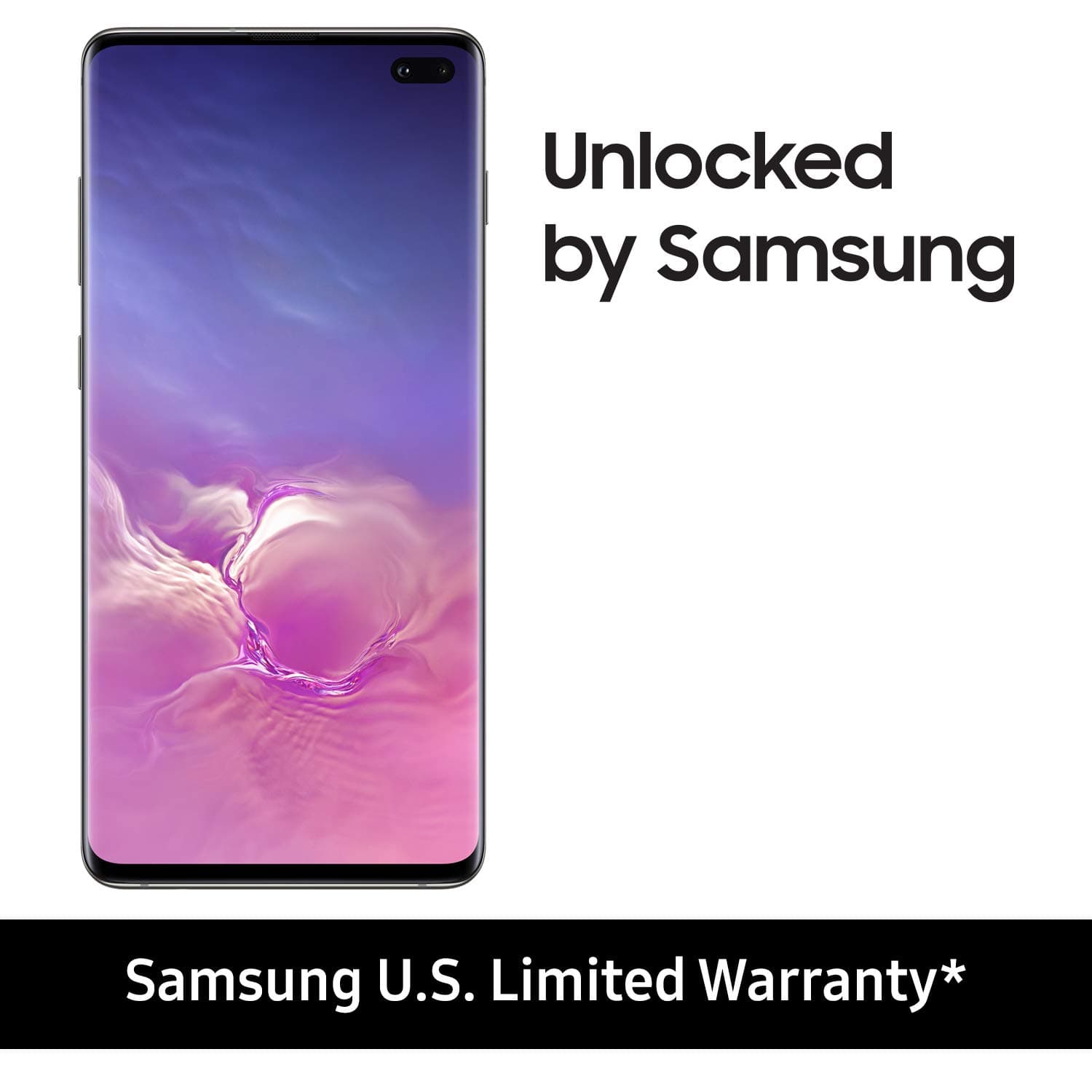 Samsung Galaxy S10+Factory Unlocked Android Cell Phone | US Version | 512GB of Storage | Fingerprint ID and Facial Recognition | Long-Lasting Batte...