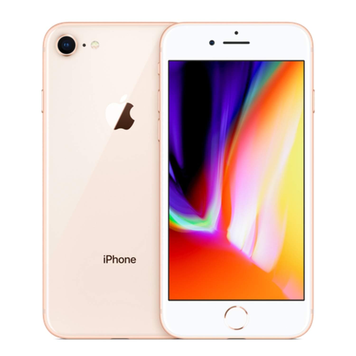 Apple iPhone 8, 64GB, Gold - Unlocked (Renewed)