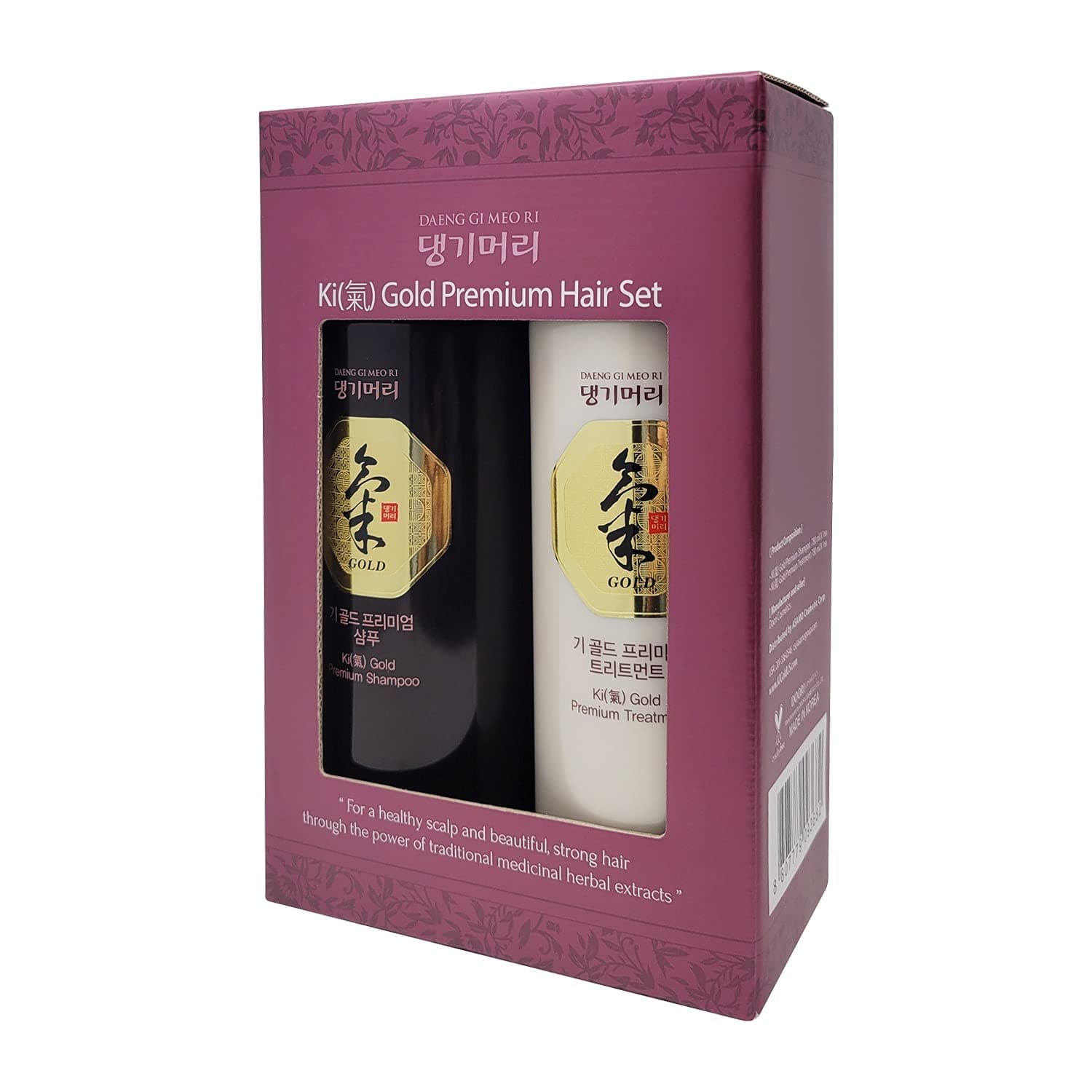 Daeng GI Meo RI Ki-Gold Premium Hair Care System Shampoo 2/26.3 Fl Oz Net Wt 52.74 Fl Oz