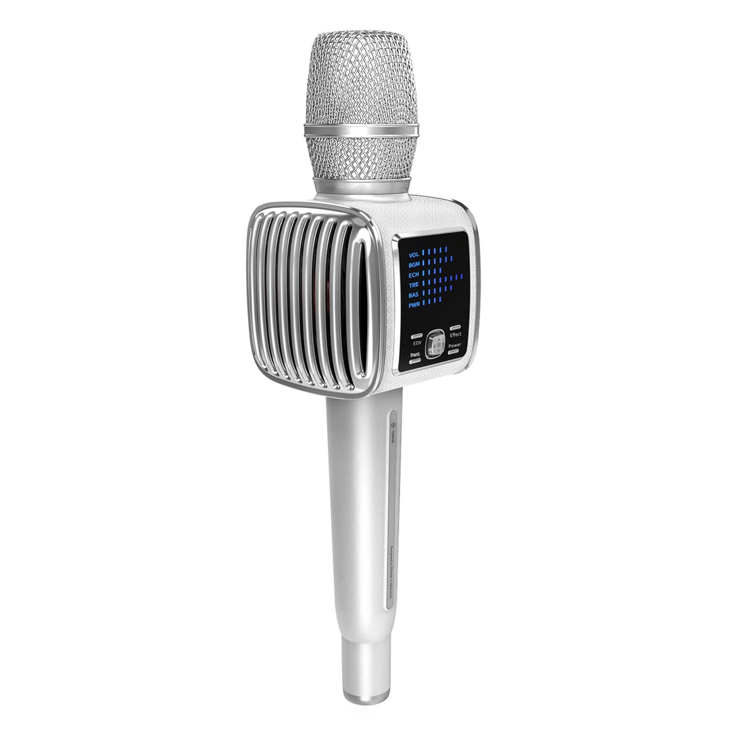 TOSING G6 Wireless Karaoke Microphone for Adults,10W LCD DIY Bluetooth Mic/Music Vol+/- EOV TWS Speakers with Echo/Treble/Bass Karaoke Machine for ...