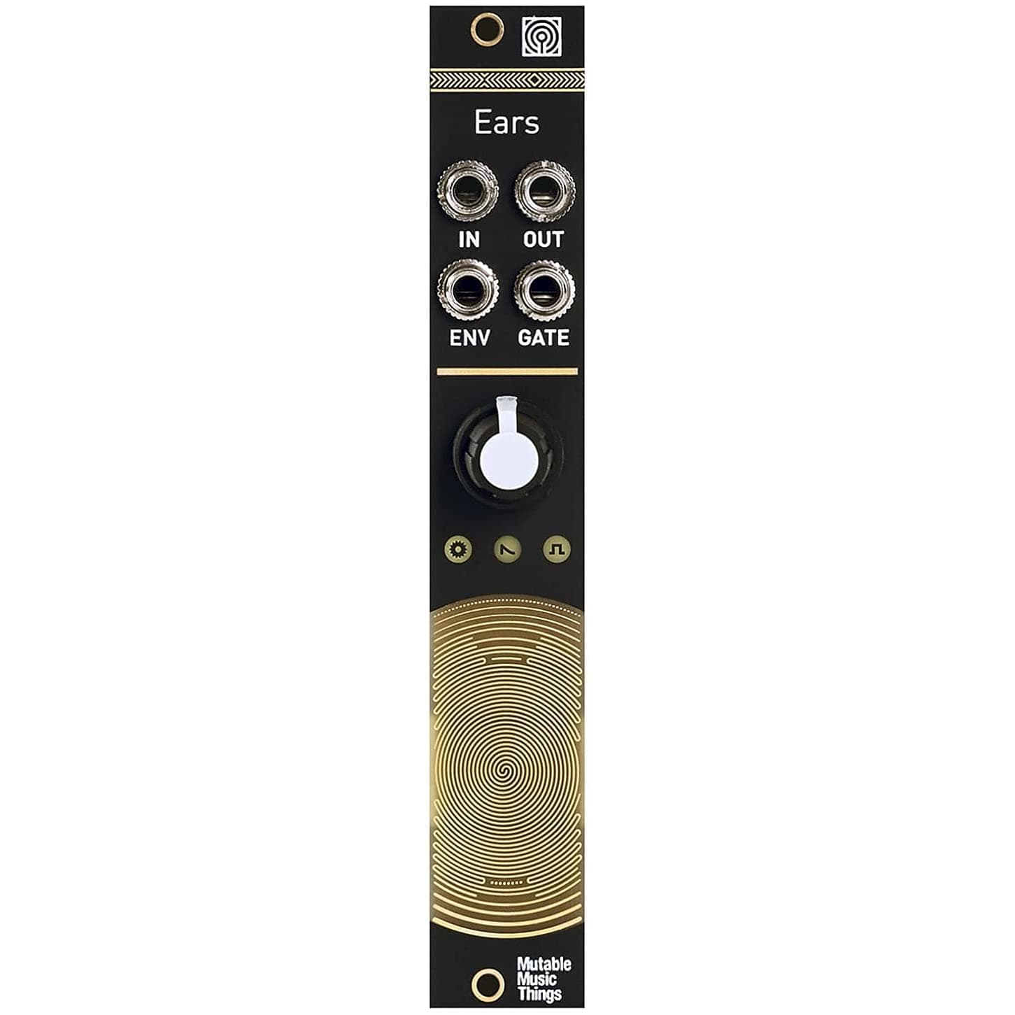 Mutable Instruments Ears Contact Microphone Eurorack Synth Module w/ 2 Cables an