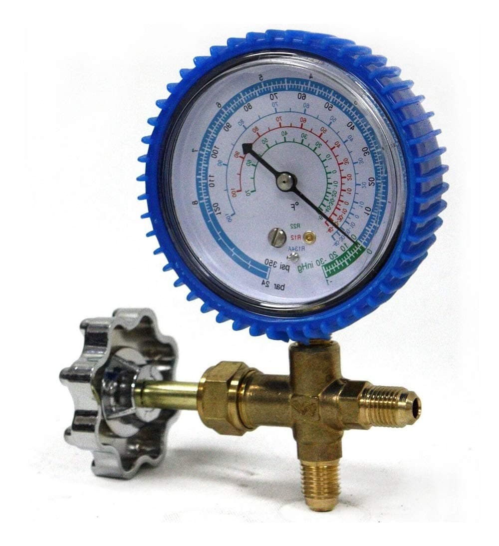 R134a R12 R22 Single Manifold Gauge 4 Testing Charging Auto Home Air Conditioner,Jikkolumlukka
