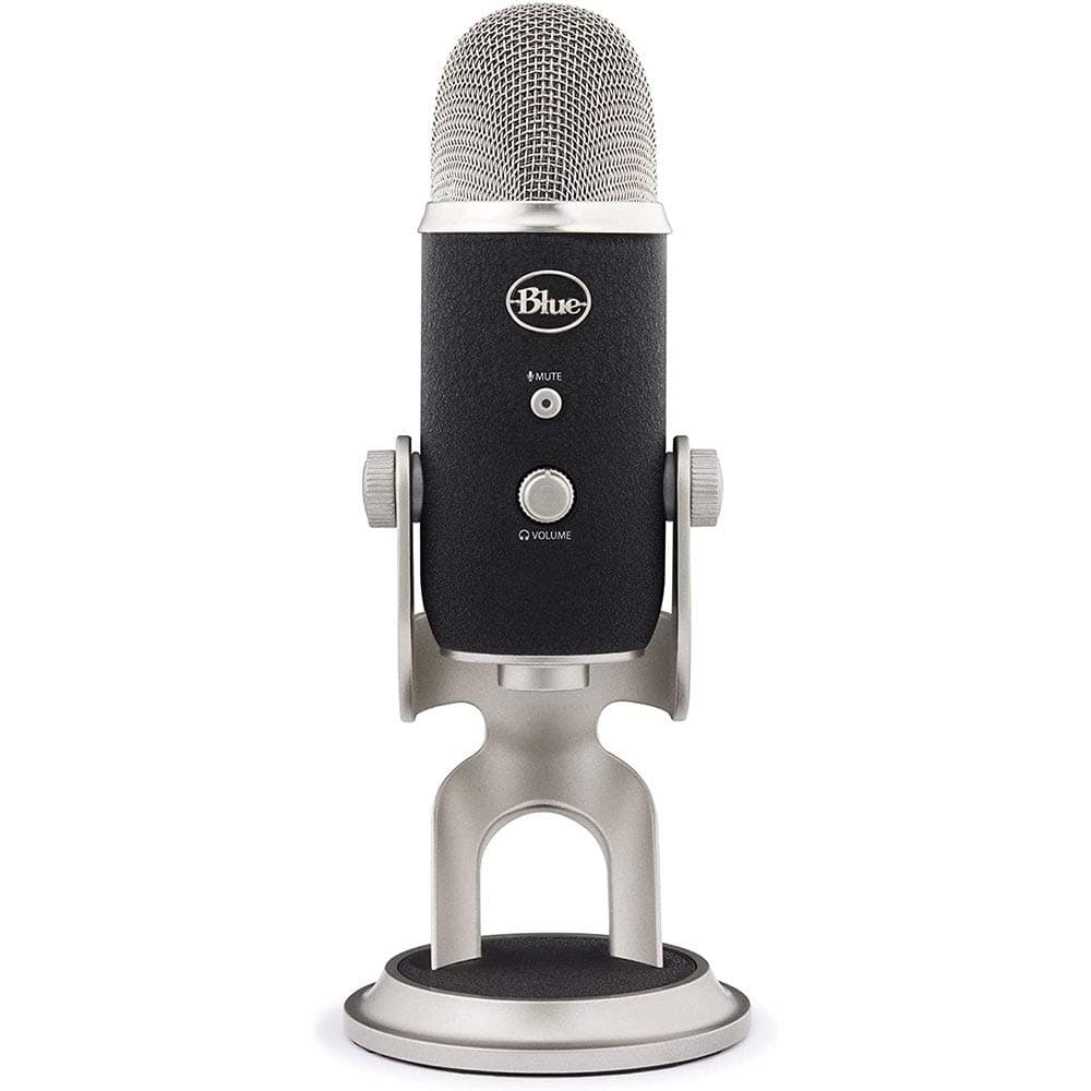 Blue Yeti Pro USB & XLR Microphone Plus Pack Bundle with Presonus StudioOne 5 Artist DAW, iZotope RX Elements Plug-in and Groover 3 Tutorials 3-Mon...