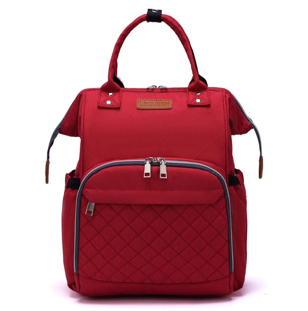 Nappy Bags Handbags Multi-Function Diaper Bag for Baby Care Travel Backpack Waterproof Large Capacity Red