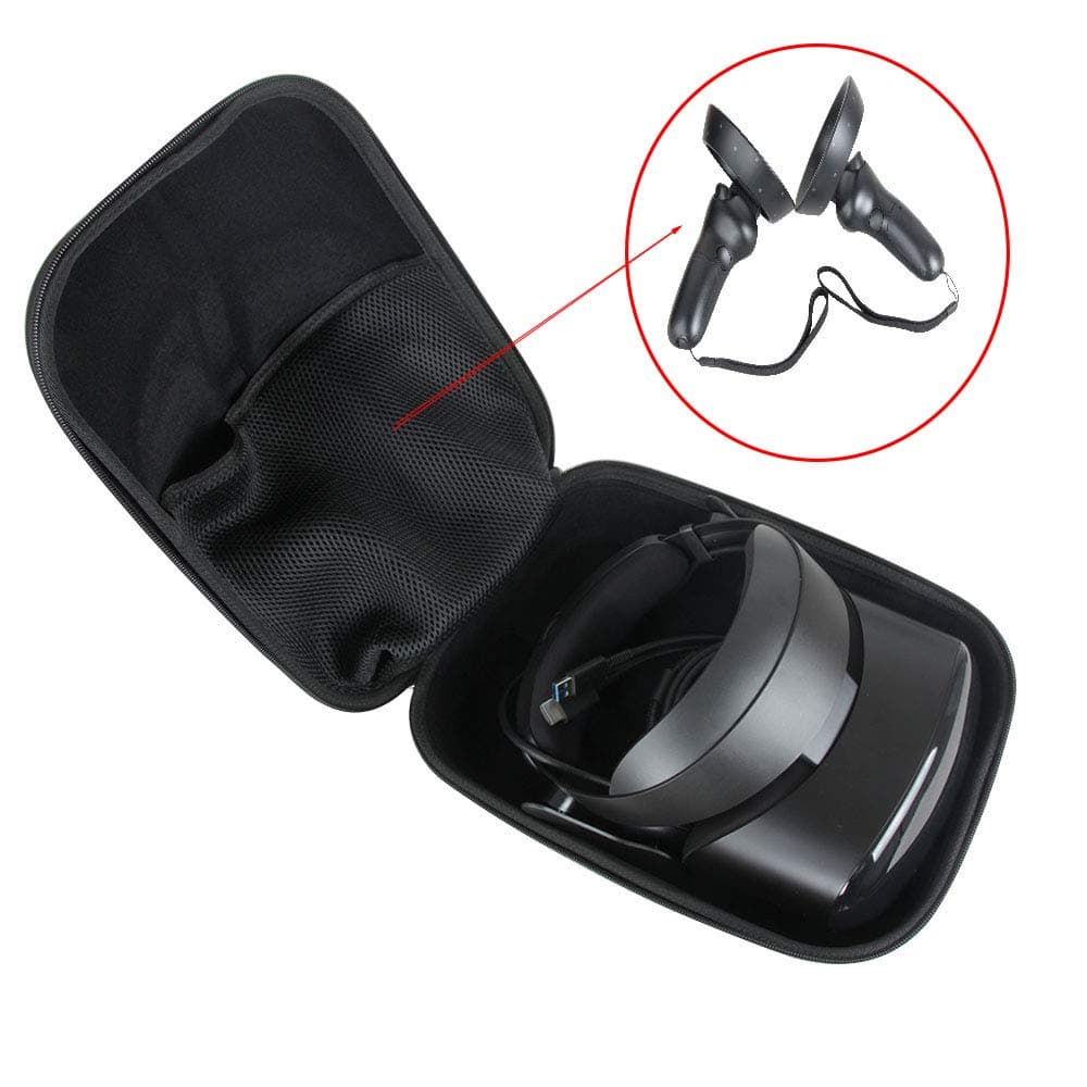 Hermitshell Hard Travel Case for Samsung Hmd Odyssey/Odyssey+ Plus Windows Mixed Reality Headset and 2 Wireless Controllers