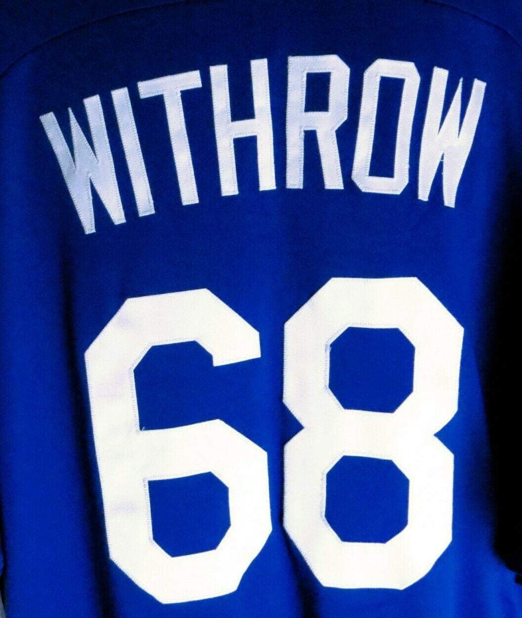 Chris Withrow Team Issue Batting Practice Jersey 2012 Dodgers #68 Size 48 - Game Used MLB Jackets