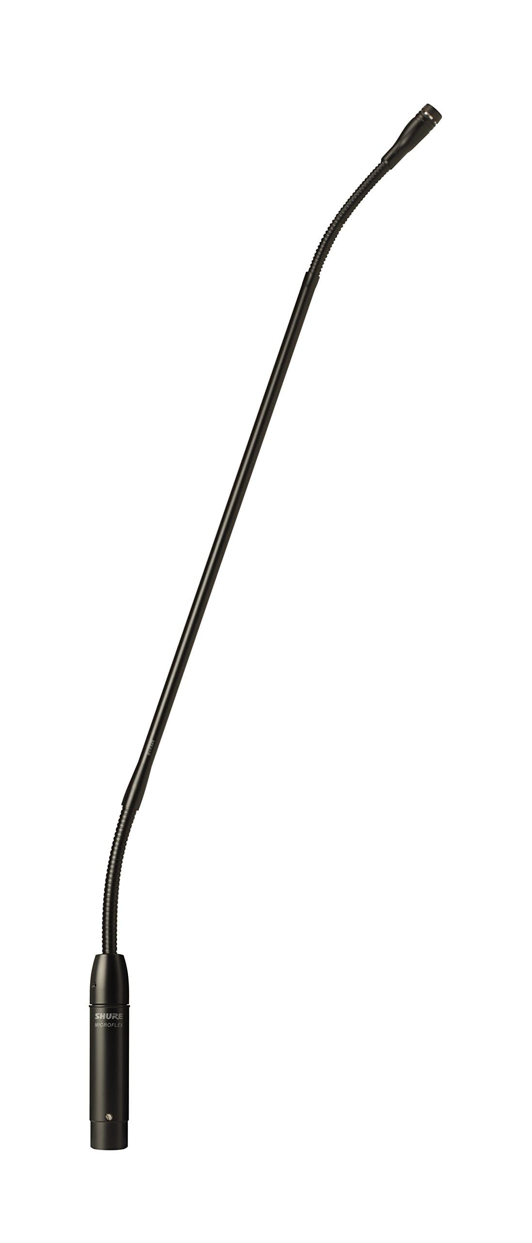 Shure MX418S/S Supercardioid Condenser Microphone, 18" Gooseneck with Attached XLR Preamp, Shock & Flange Mount, Snap-Fit Foam Windscreen, Mute...