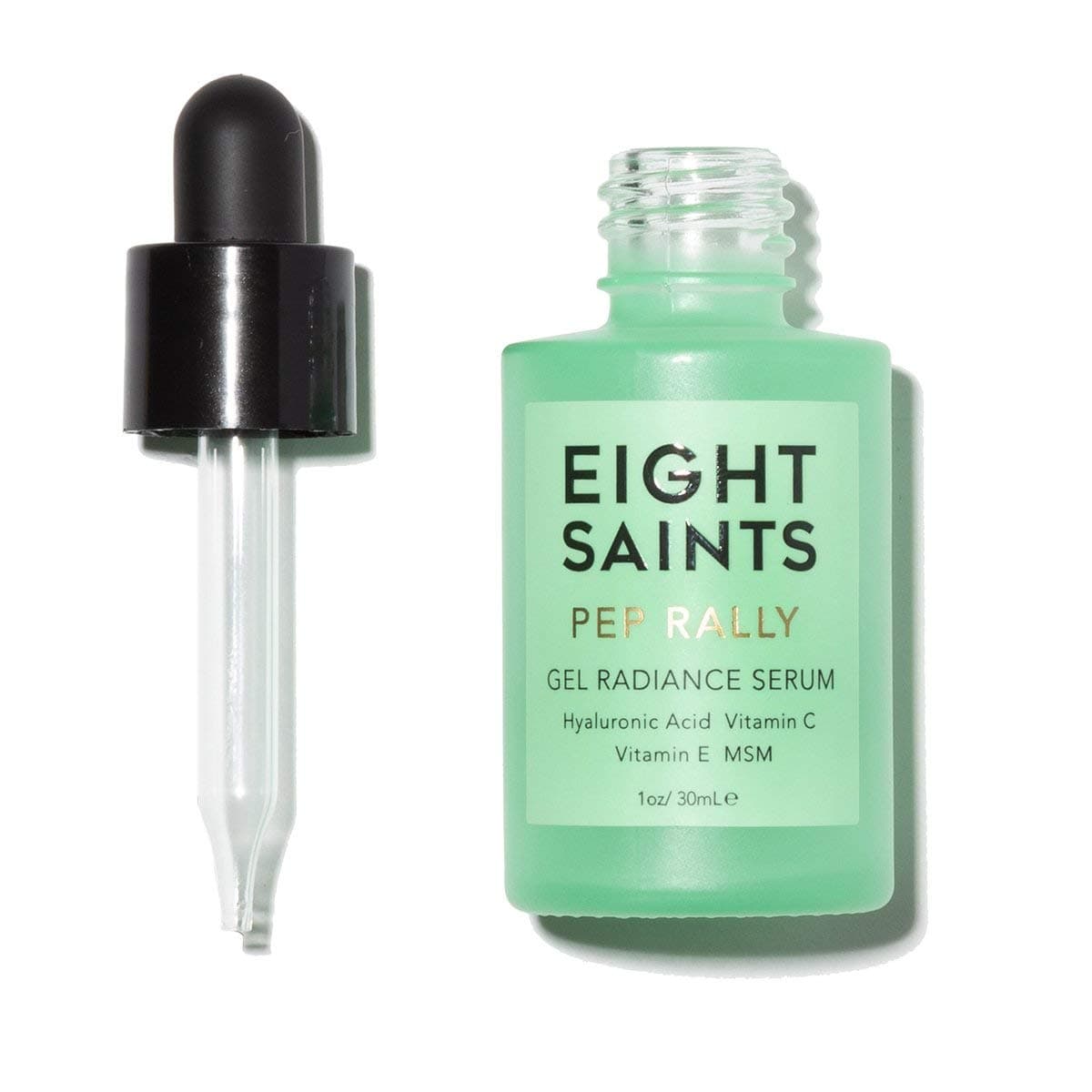 Eight Saints Pure Hyaluronic Acid Serum for Face Plumping, Natural and Organic with Vitamin C and Vitamin E for Fine Lines, Reduces Wrinkles, Firmi...