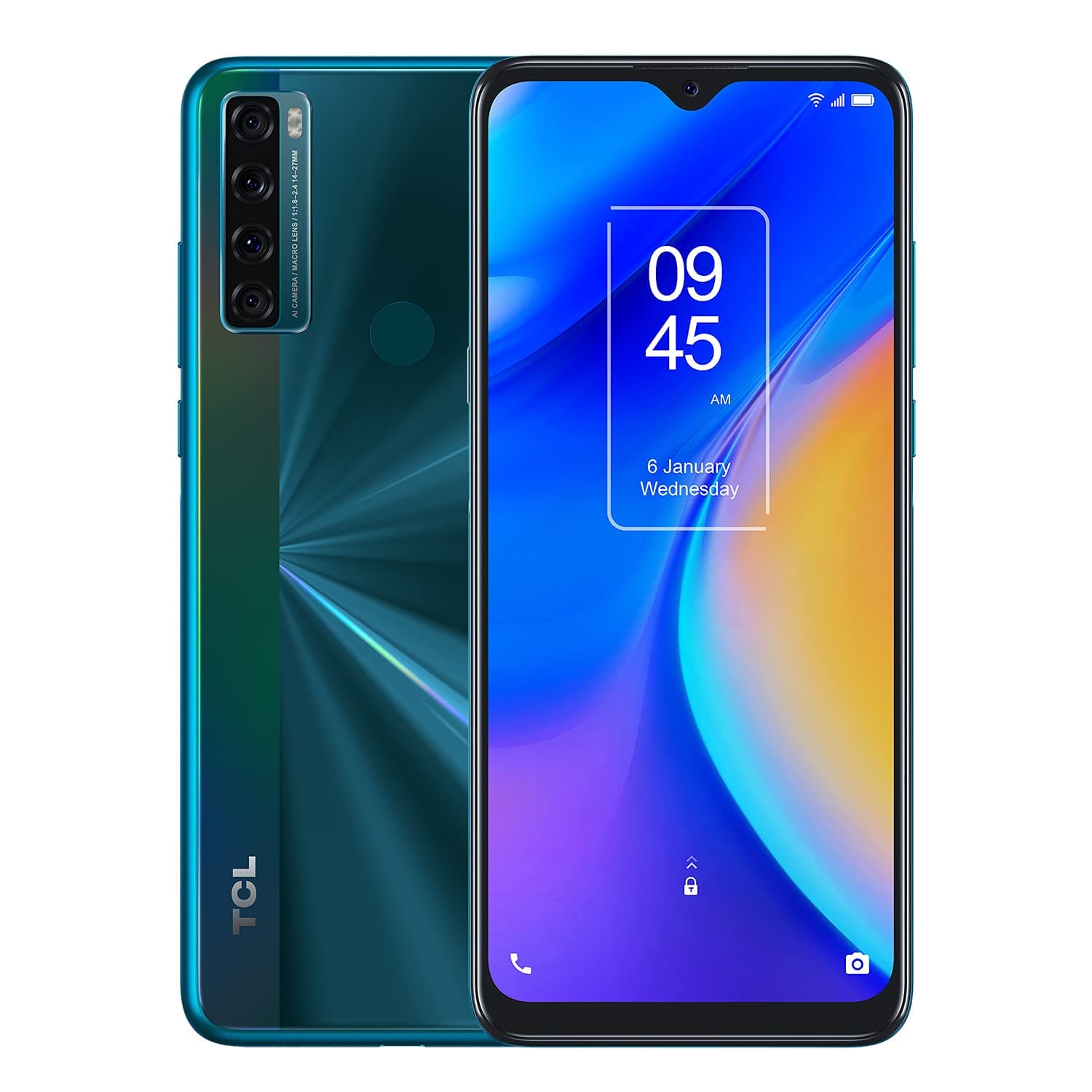 TCL 20 SE 6.82" Unlocked Cellphone, 4GB RAM + 128GB ROM, US Version Android Smartphone 48MP AI Quad-Camera, 5000mAh Mobile Phone, Dual Speaker,...