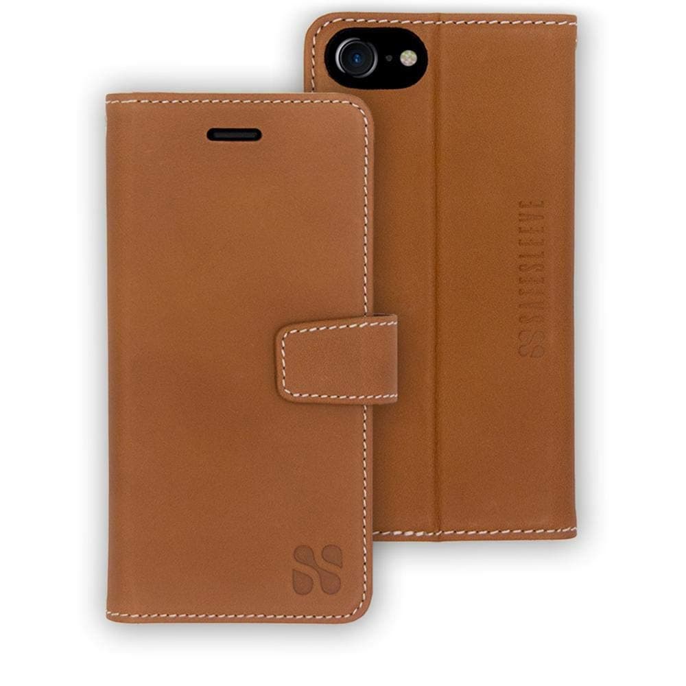 SafeSleeve Anti Radiation RFID iPhone Case: iPhone 8, iPhone 7, iPhone 6 and iPhone SE 2 (2020) ELF & RF Blocking Identity Theft Protection Wallet ...