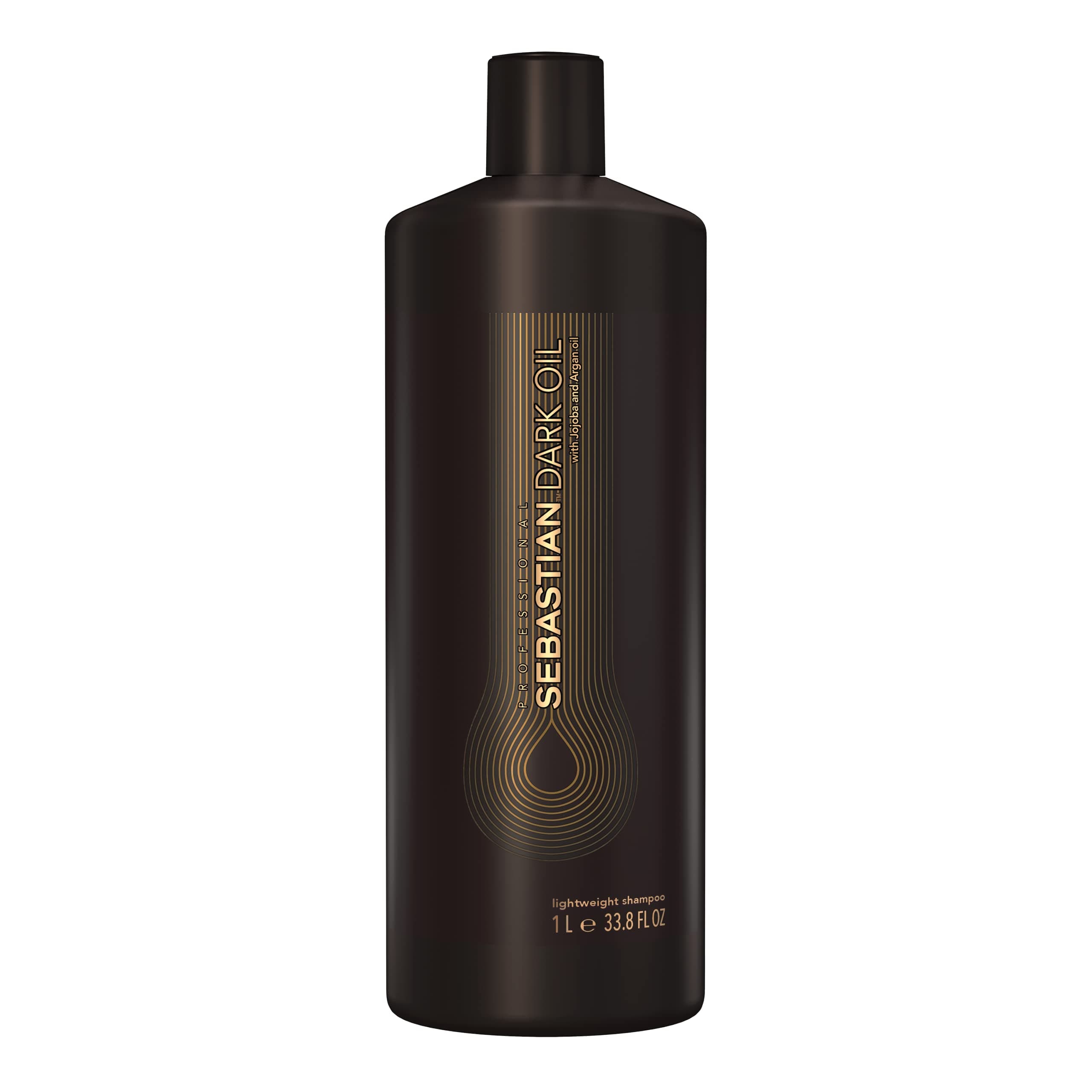 Sebastian Professional Dark Oil Lightweight Shampoo & Conditioner | Infused With Jojoba & Argan Oil