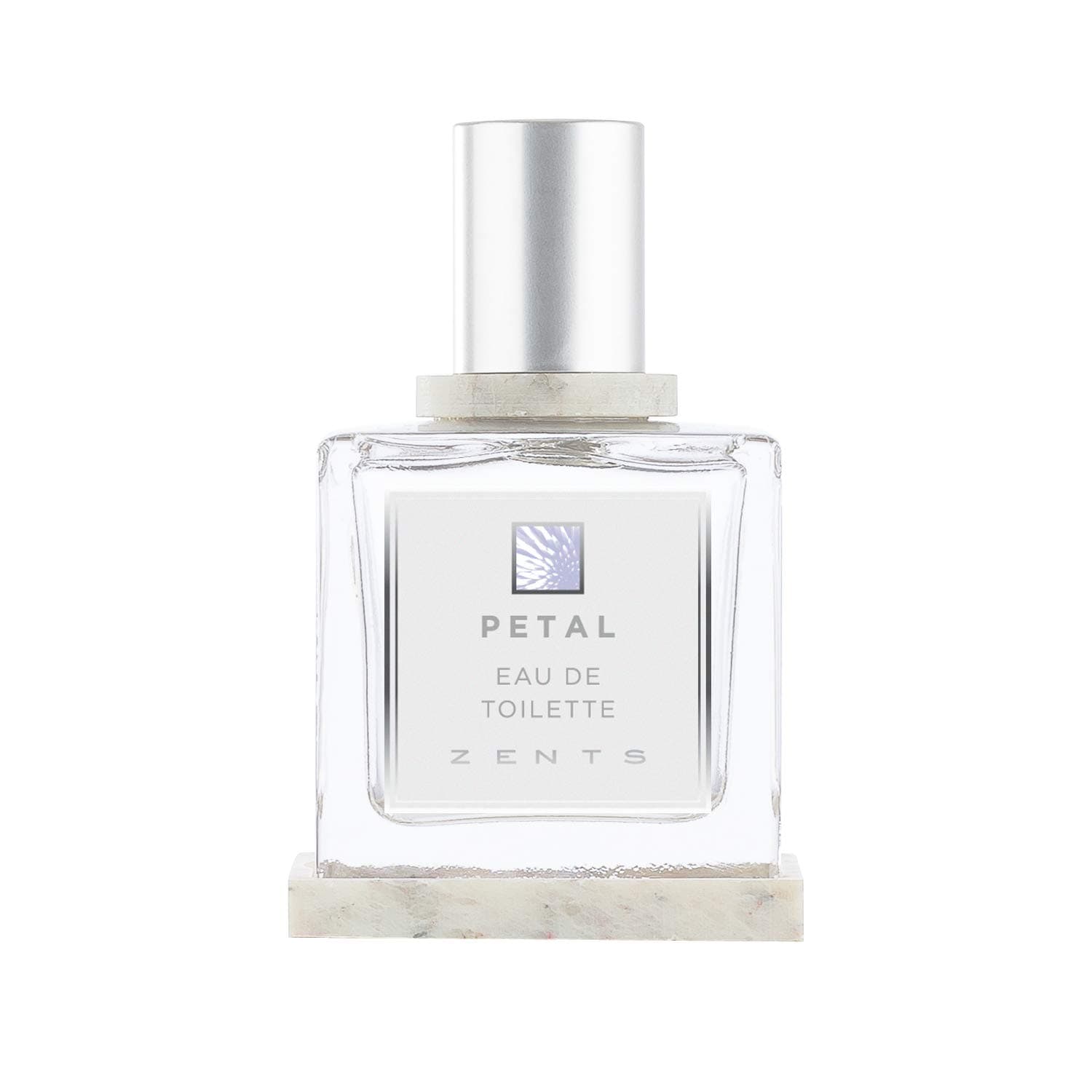 ZENTS Eau de Toilette Perfume (Petal Fragrance) Clean Luxury Scents, Gentle Long-Lasting Aromatherapy for Men and Women, 1.69 oz