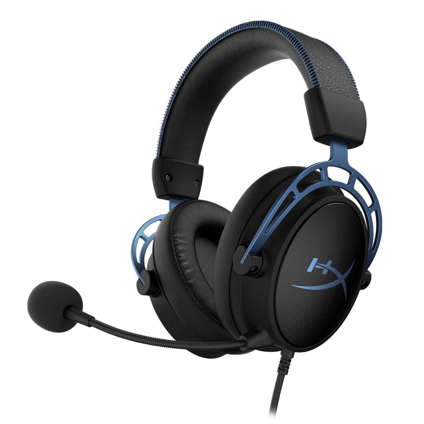 HyperX Cloud Alpha S - PC Gaming Headset, 7.1 Surround Sound, Adjustable Bass, Dual Chamber Drivers, Chat Mixer, Breathable Leatherette, Memory Foa...