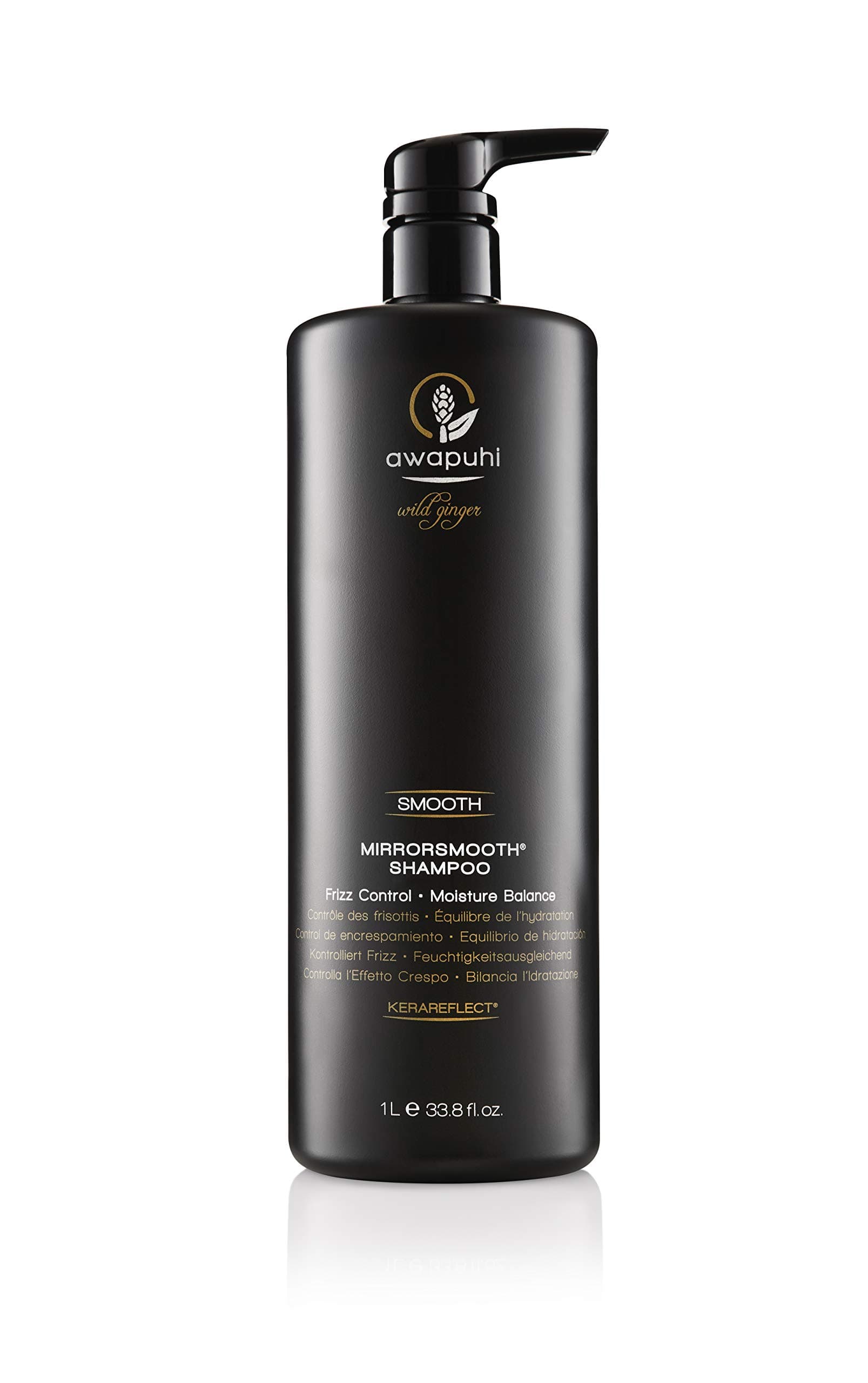 Paul Mitchell Awapuhi Wild Ginger MirrorSmooth Shampoo, Ultra Rich, Color-Safe Formula, For Dry, Damaged + Color-Treated Hair