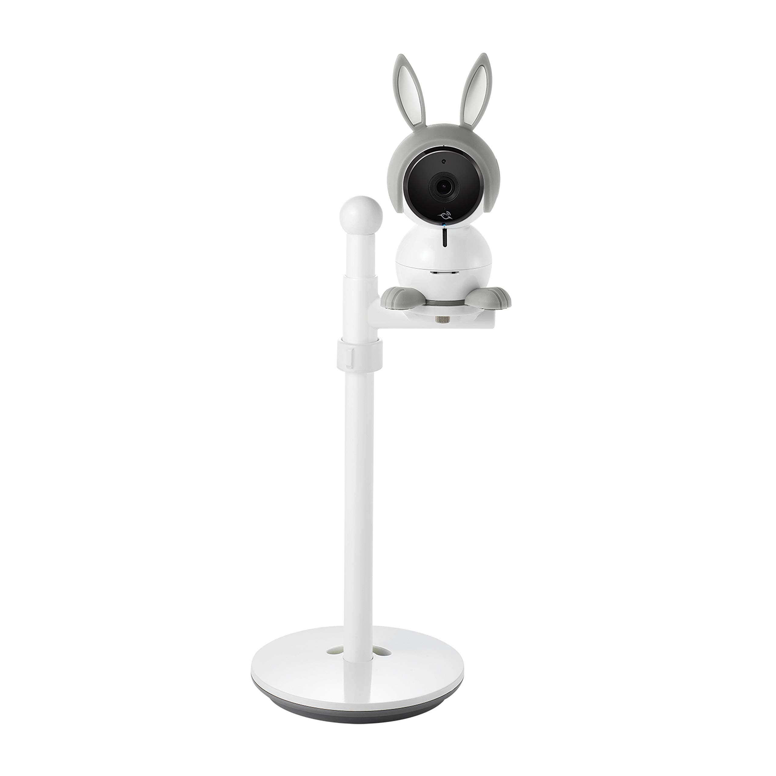 Arlo Baby Monitor | Smart Wi-Fi Baby Camera with Table/Wall Stand | 1080P HD with 2-Way Audio, Night Vision, Air Sensors, Lullaby Player, Night Lig...