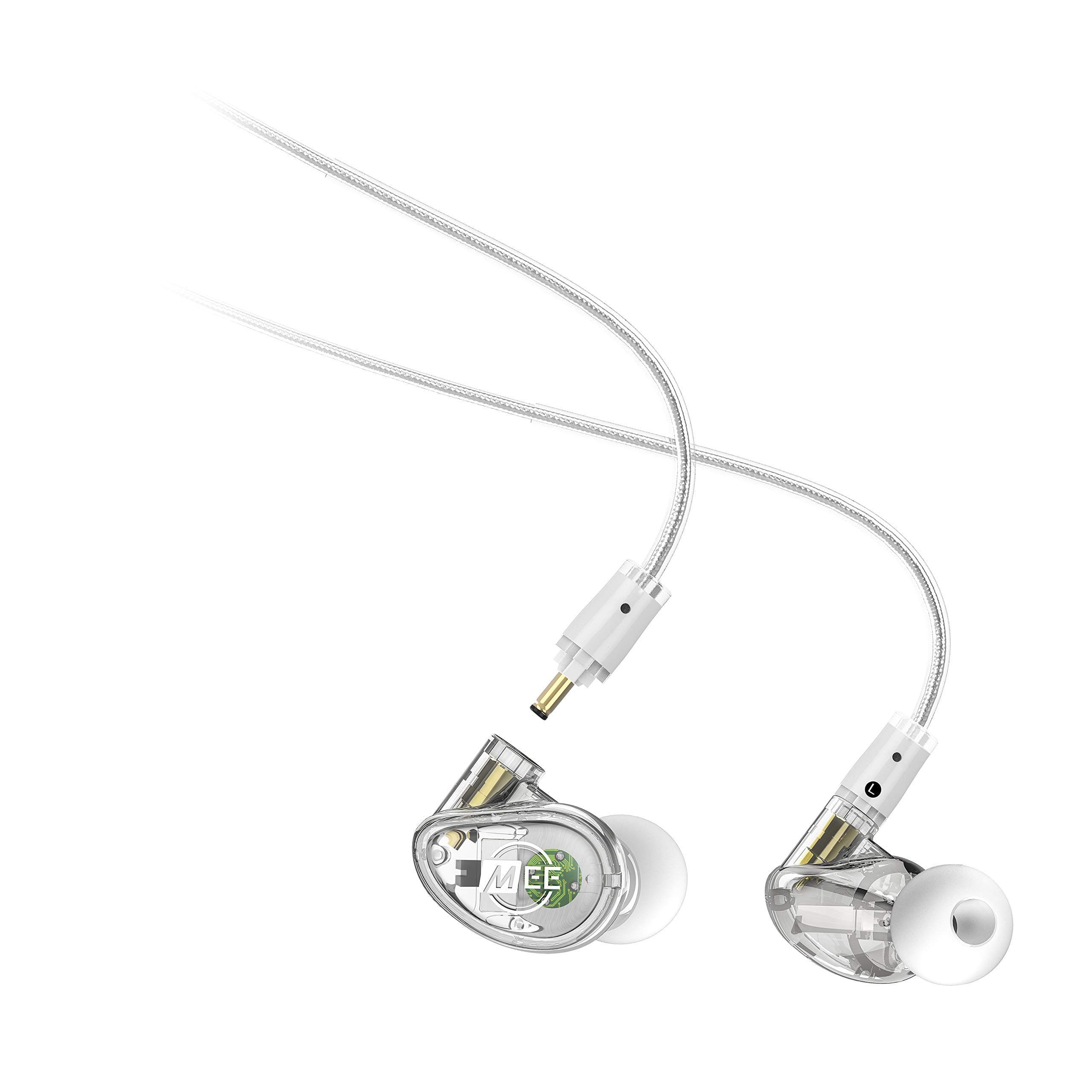 MEE Professional MX1 PRO Advanced Dynamic Driver Musician's In Ear Monitor Headphones with Balanced Sound; Noise Isolating Earbuds Earphones w/...