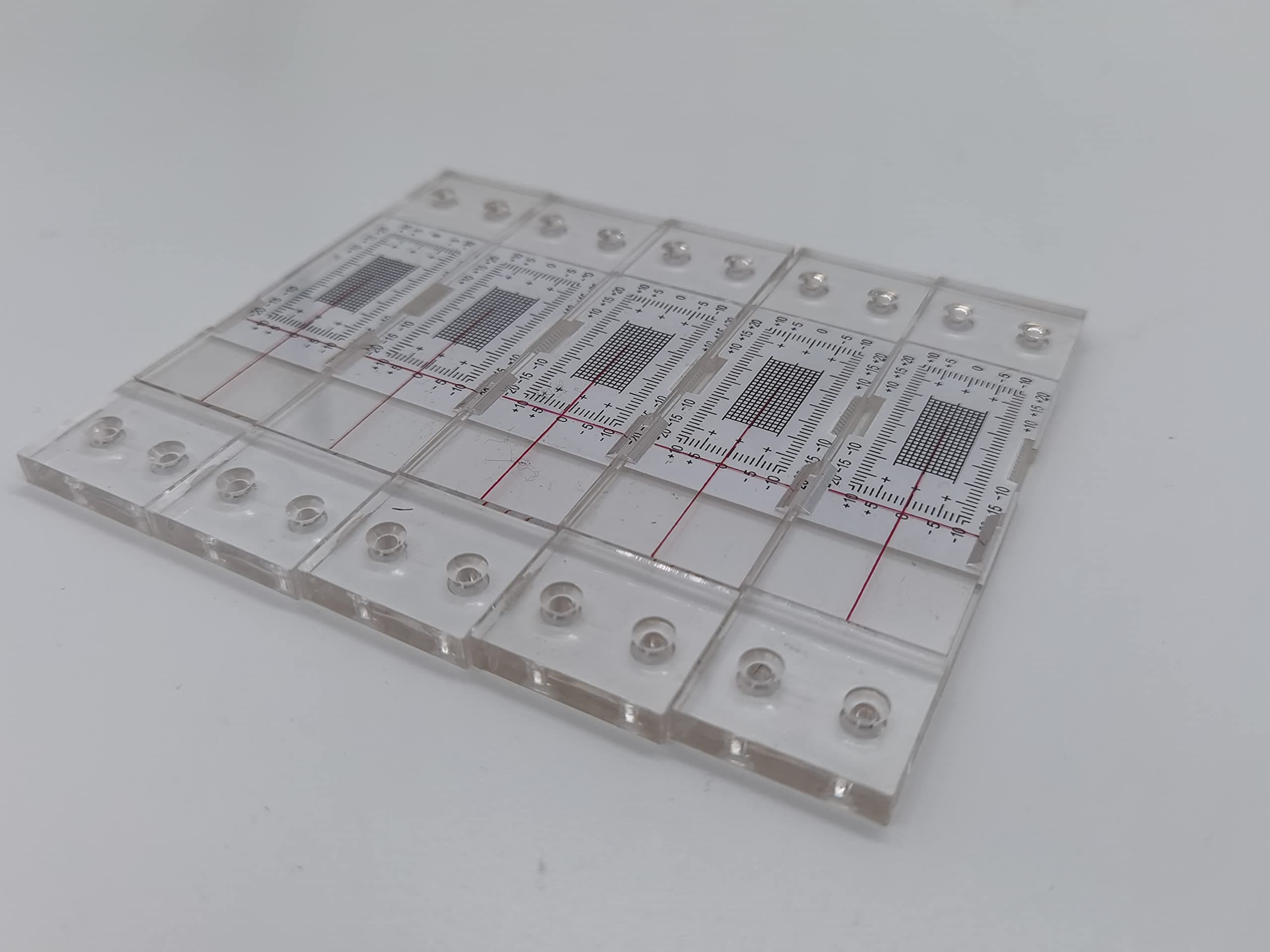 Concrete Crack Monitor, Crack Monitoring Record Standard Tell-Tale Crack Monitor for the Standard and Corner Tell-Tale (5PC)
