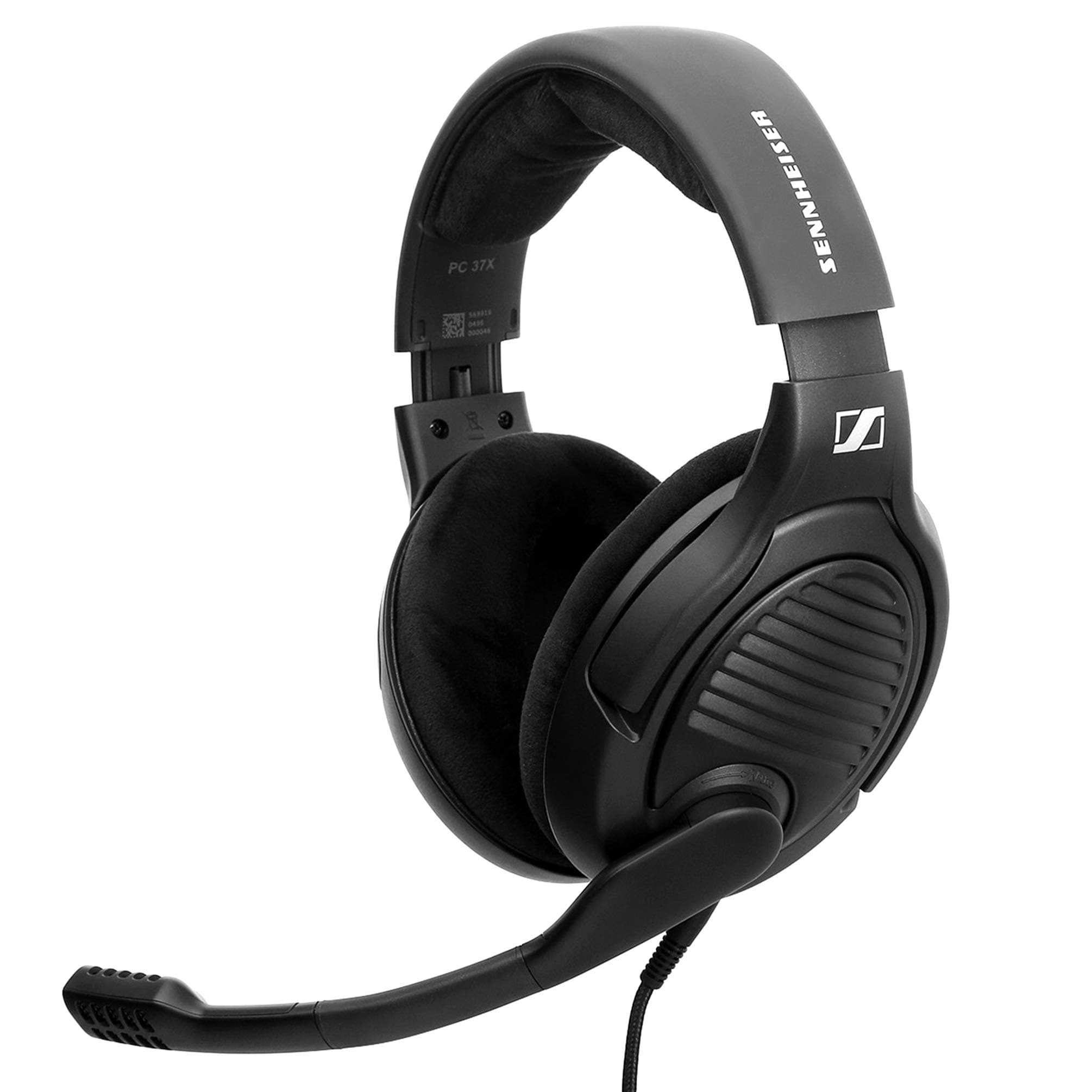 Massdrop x Sennheiser PC37X Gaming Headset — Noise-Cancelling Microphone with Over-Ear Open-Back Design, 10 ft Detachable Cable, and Velour Earpads...