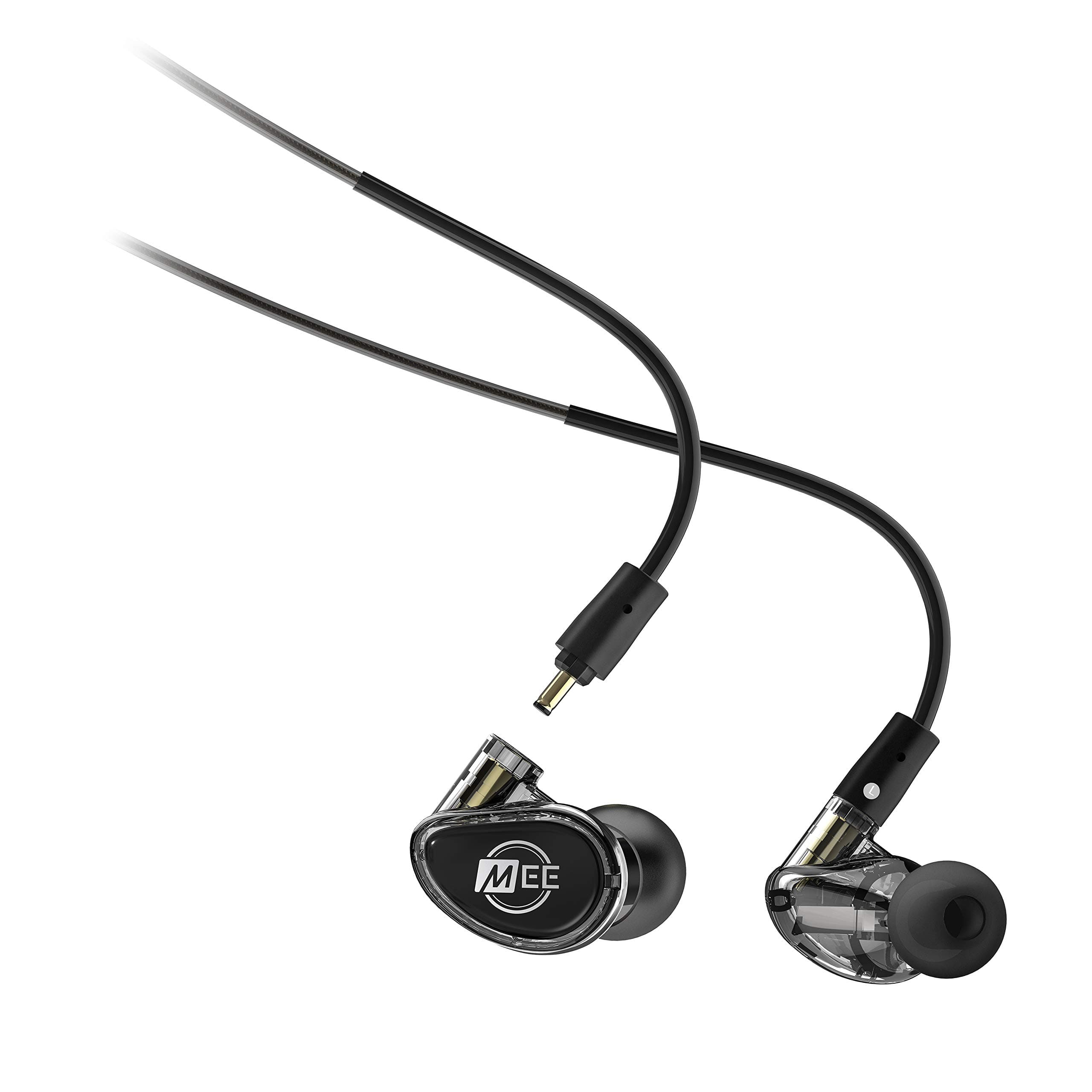 MEE Professional MX4 PRO Quad-Driver Hybrid Musician’s In Ear Monitor Headphones with High-Resolution Reference Sound; Noise Isolating Earbuds Earp...
