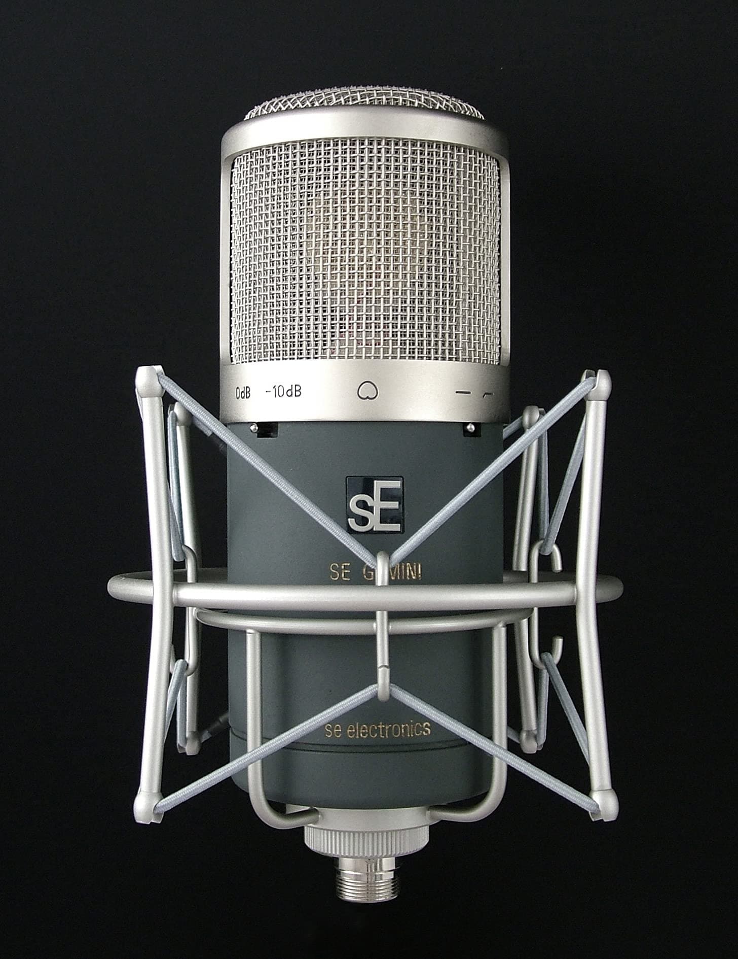sE Electronics - Gemini II Dual Tube Cardioid Condenser Mic with Shockmount and Case