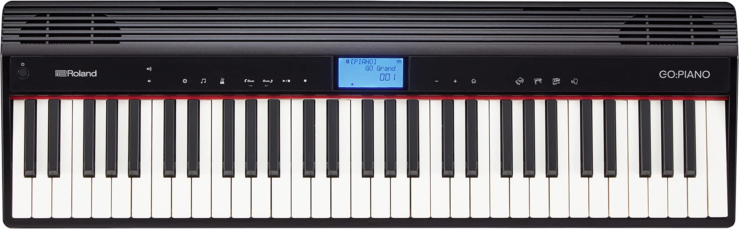 Roland GO:PIANO 61-key Digital Piano Keyboard with Integrated Bluetooth Speakers (GO-61P)