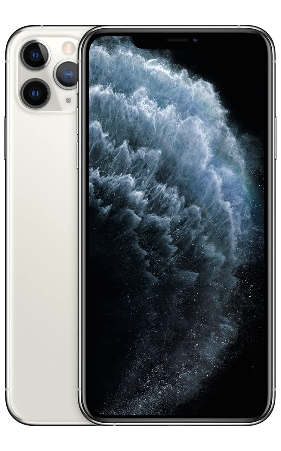 Apple iPhone 11 Pro, US Version, 512GB, Silver - Unlocked (Renewed)