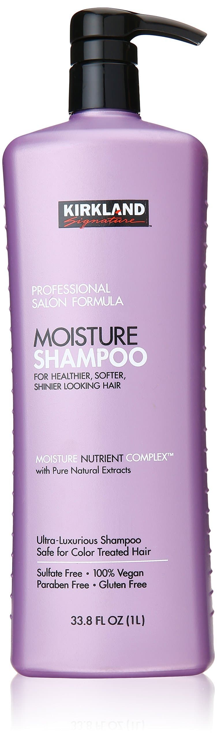 Kirkland Signature Professional Salon Formula Moisture Shampoo, 33.8 Fl. Oz. (Pack of 2, Total 67.6 Fl.Oz, Each 33.8 Fl. Oz.)