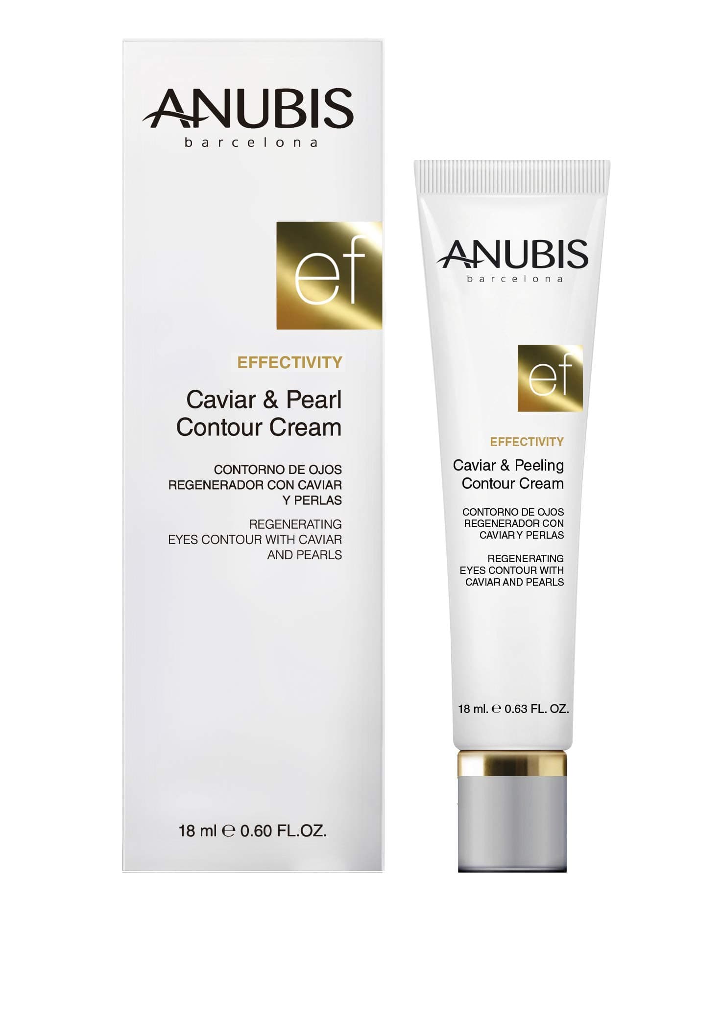 ANUBIS Barcelona Effectivity Caviar and Pearl Eye Contour Cream .5oz (18ml)