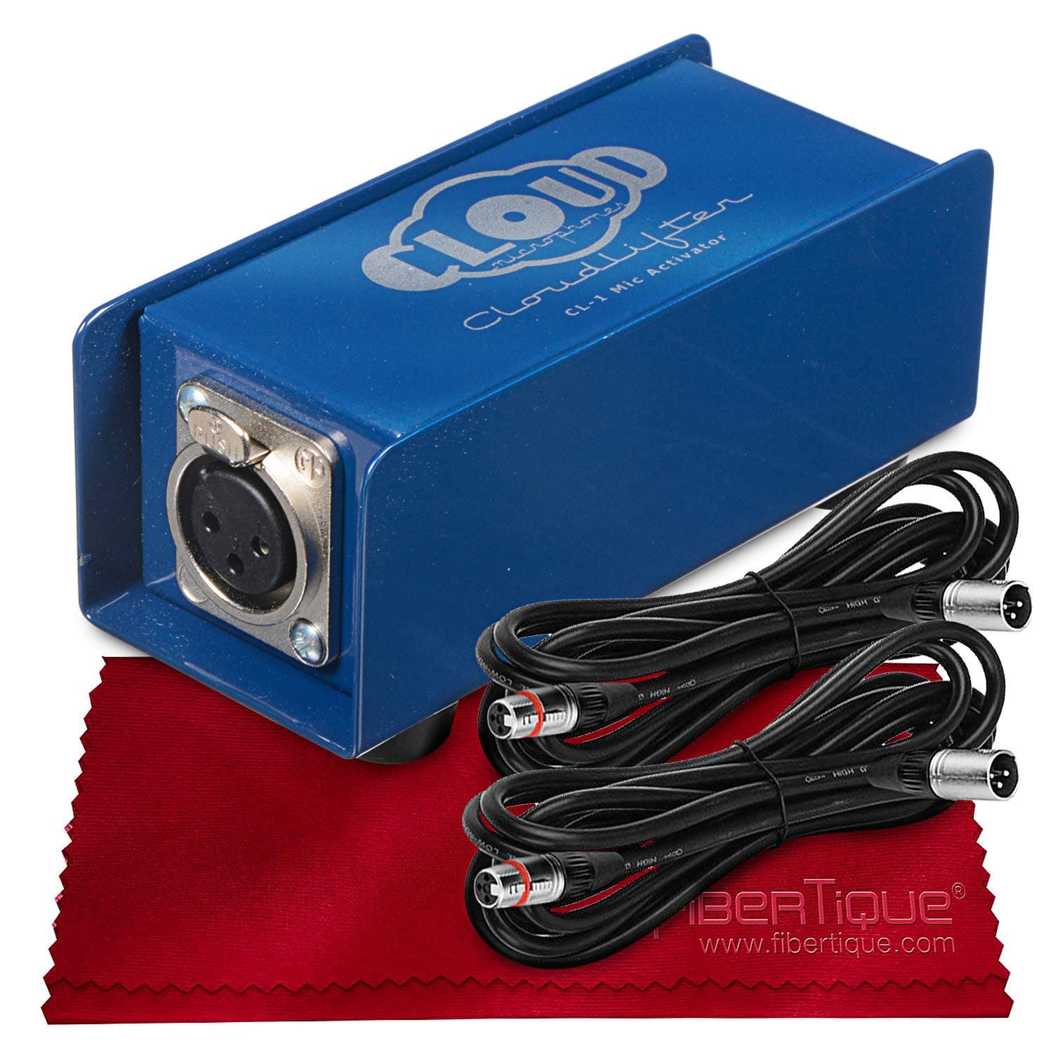 Cloud Microphones Cl-1 Cloudlifter 1-Channel Mic Activator Preamp Booster Great for Podcast, Broadcast, Livestream, Vloggersor Recordings Bundled w...