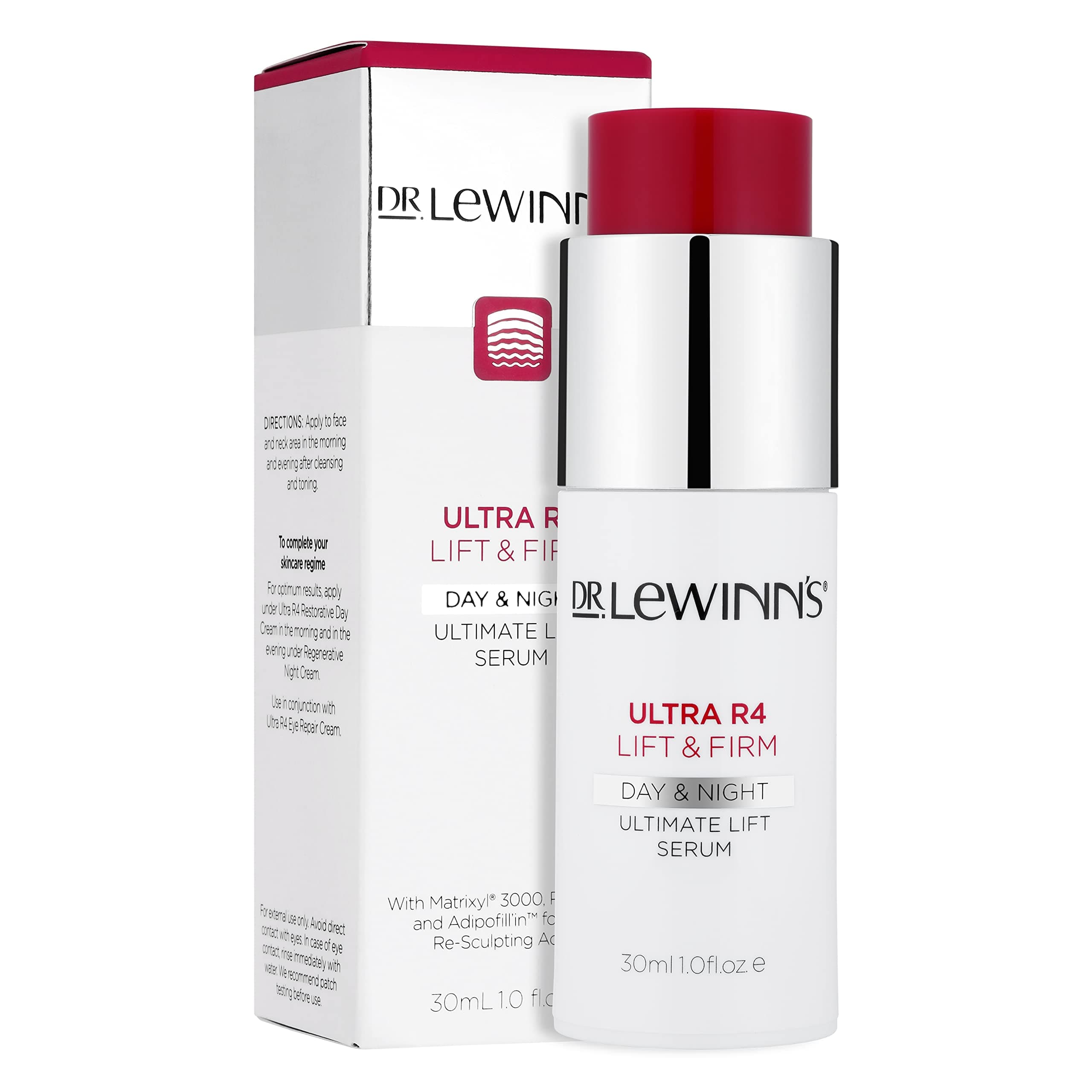 Dr. LeWinn’s | Ultra R4 | Ultimate Lift Serum | Lift & Firm | Rejuvenate, Refine, Replenish and Give Radiance to Skin | Reverse Signs of Collagen D...