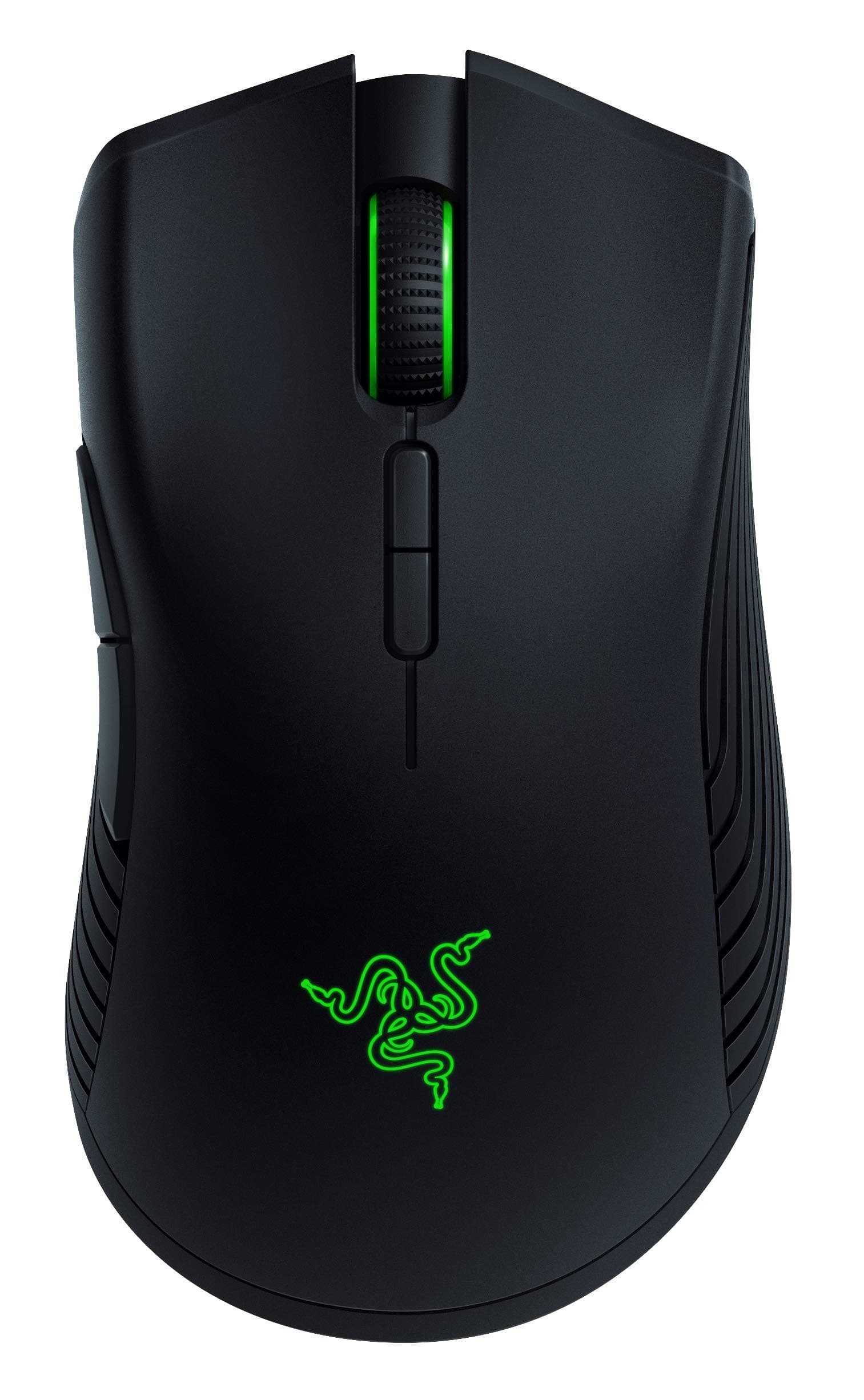 Razer Mamba Wireless Gaming Mouse: 16,000 DPI Optical Sensor - Chroma RGB Lighting - 7 Programmable Buttons - Mechanical Switches - Up to 50 Hr Bat...