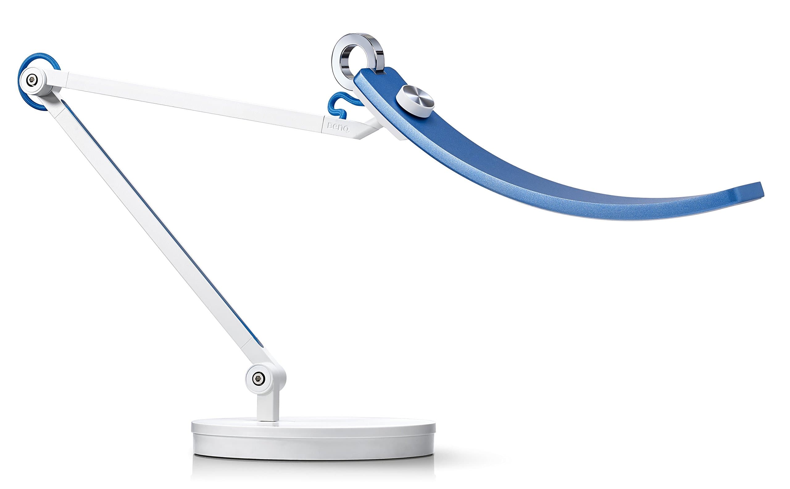 BenQ e-Reading LED Desk Lamp -World's First Desk Lamp for Monitors -Eye Care, Modern, Ergonomic, Dimmable, Warm/ Cool White -Perfect for Archit...