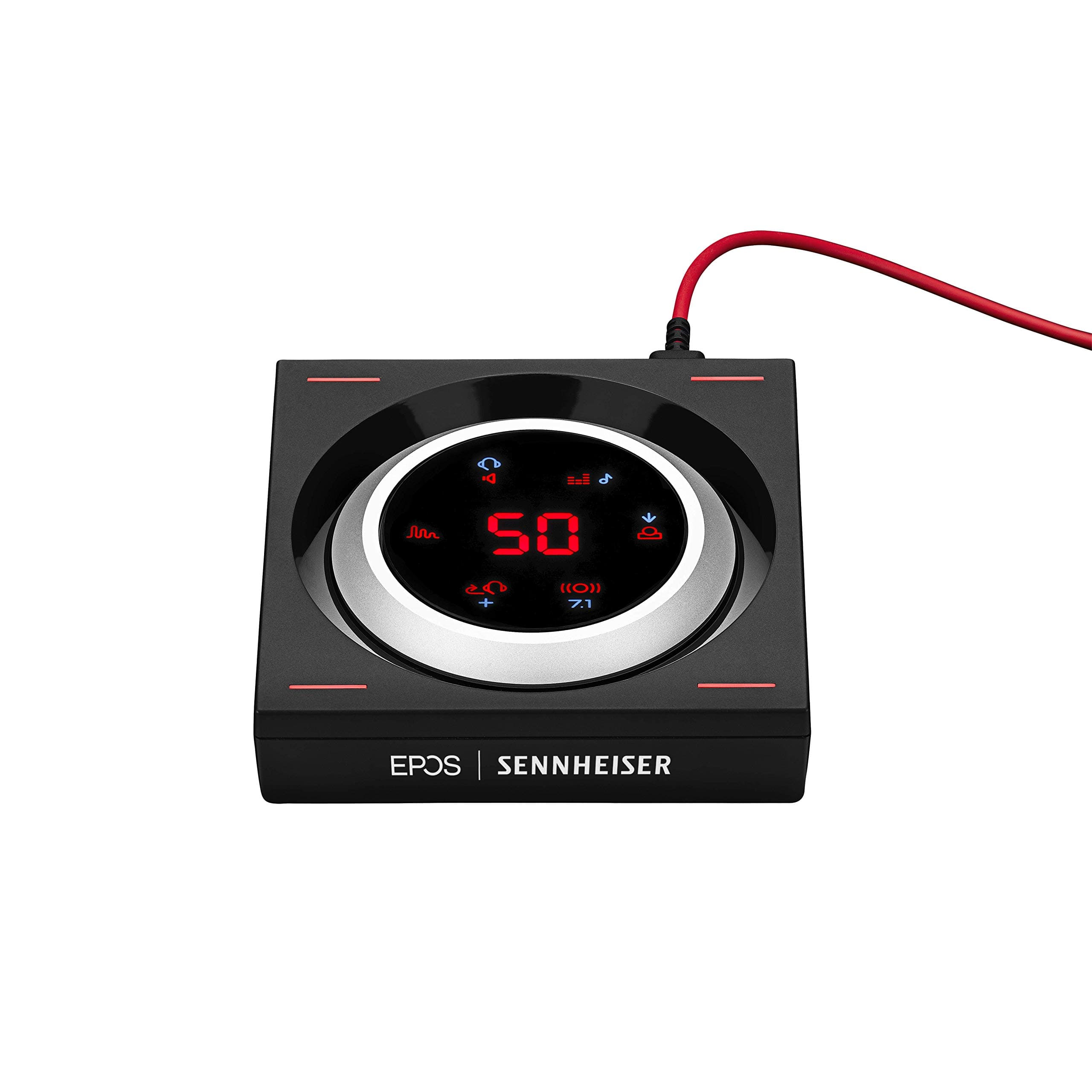 EPOS | SENNHEISER GSX 1200 PRO Gaming Audio Amplifier / External Sound Card, with 7.1 Surround Sound, Daisy Chain, Gaming DAC and EQ, Headphone amp...