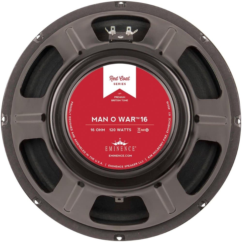 Eminence Man O War 12" Guitar Speaker 16 Ohm