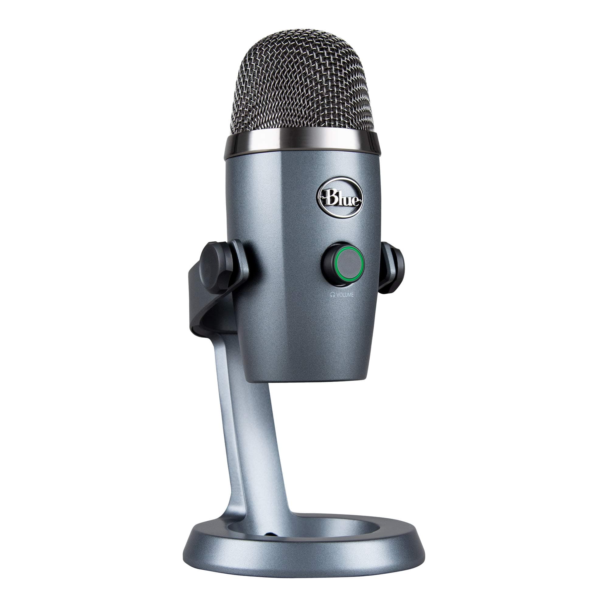 Logitech for Creators Blue Yeti Nano USB Microphone for PC, Podcast, Gaming, Streaming, Studio, Computer Mic - Shadow Grey
