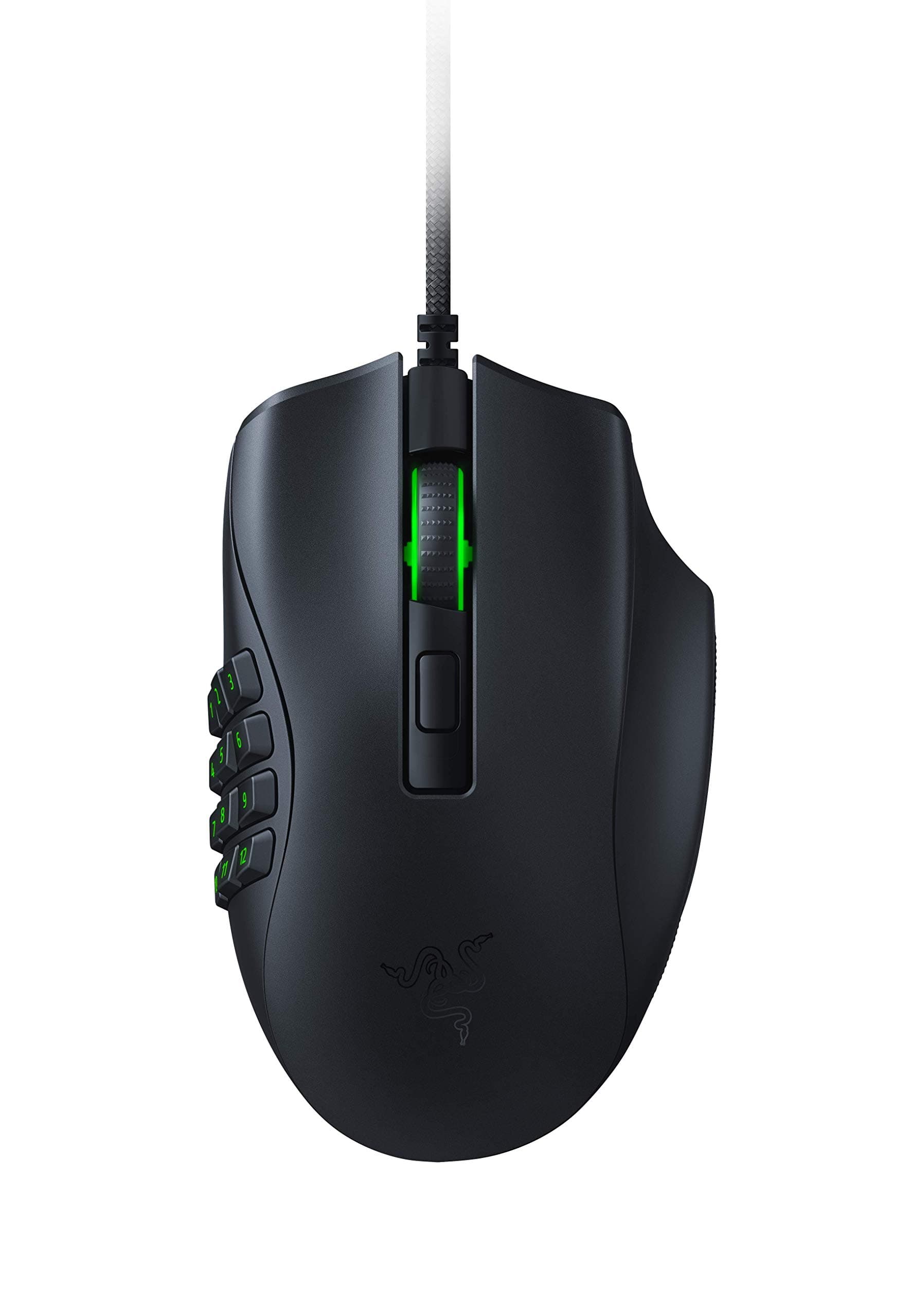 Razer Naga X Wired MMO Gaming Mouse: 18K DPI Optical Sensor - 2nd-gen Razer Optical Switch - Chroma RGB Lighting - 16 Programmable Buttons - 85g - ...