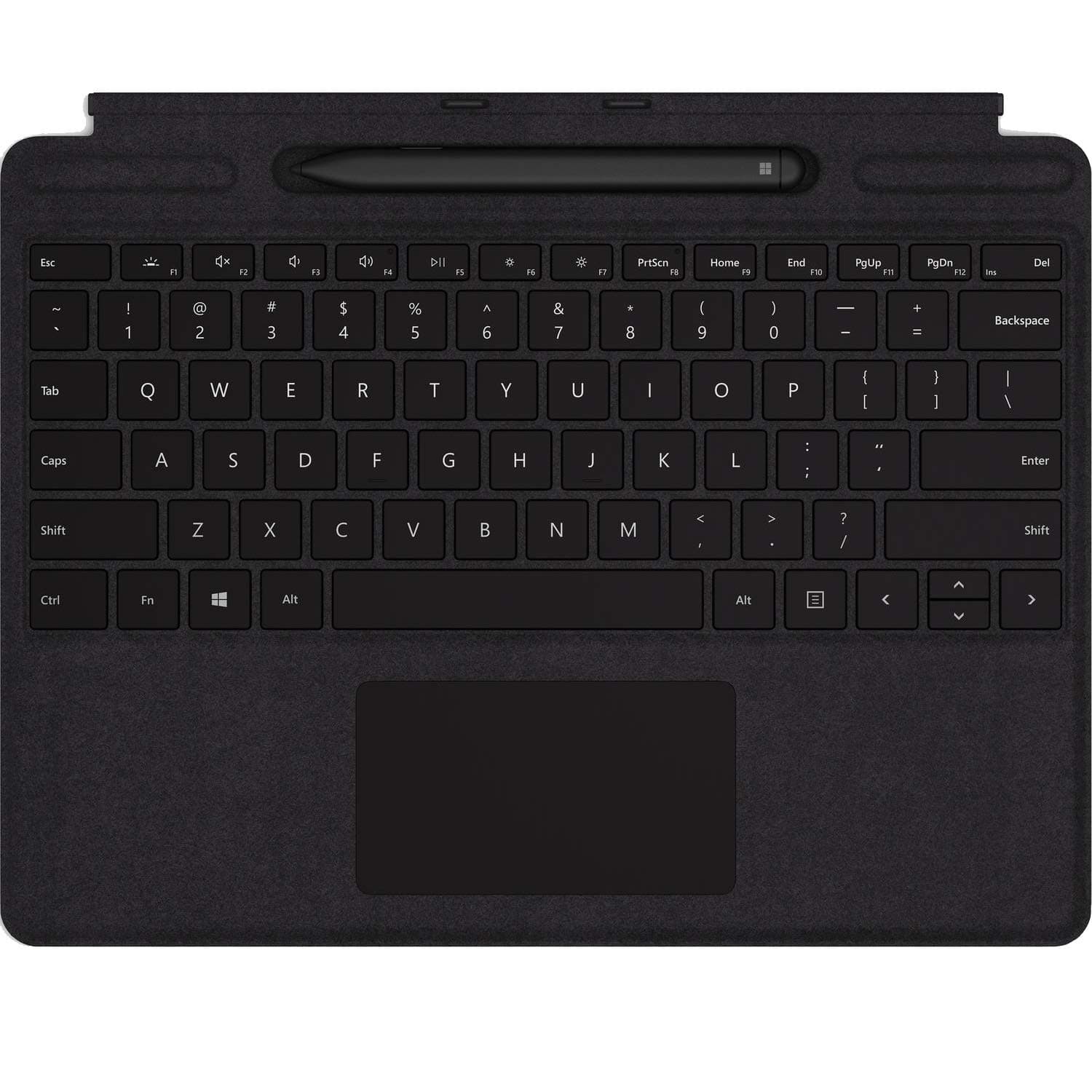 MICROSOFT Surface Accessories MICROSOFT Surface PRO X Signature Keyboard with Slim Pen Bundle - Keyboard - with TRACKPAD - Backlit - QWERTY - US - ...