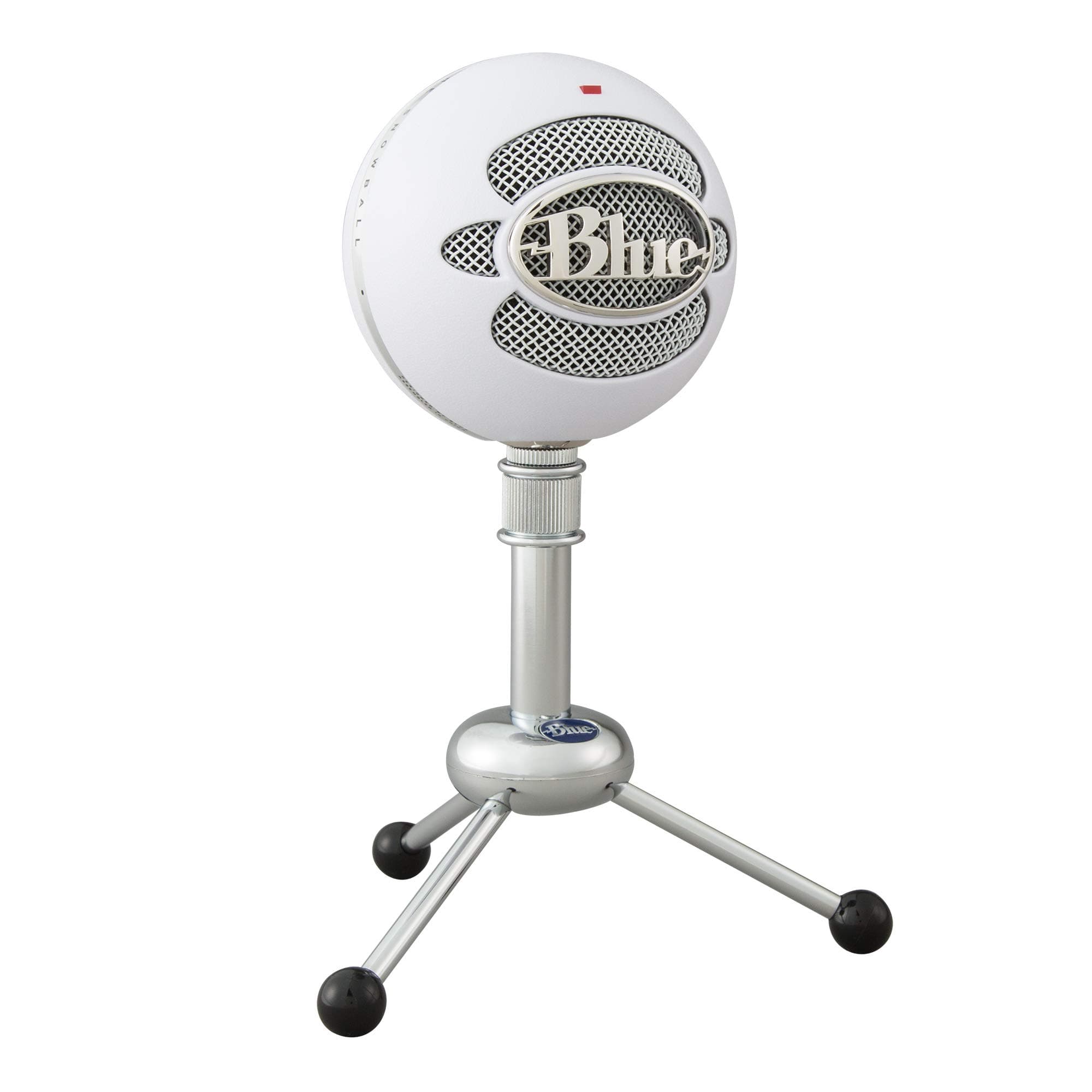 Logitech for Creators Blue Snowball USB Microphone for PC, Gaming, Podcast, Streaming, Studio, Computer Mic - White