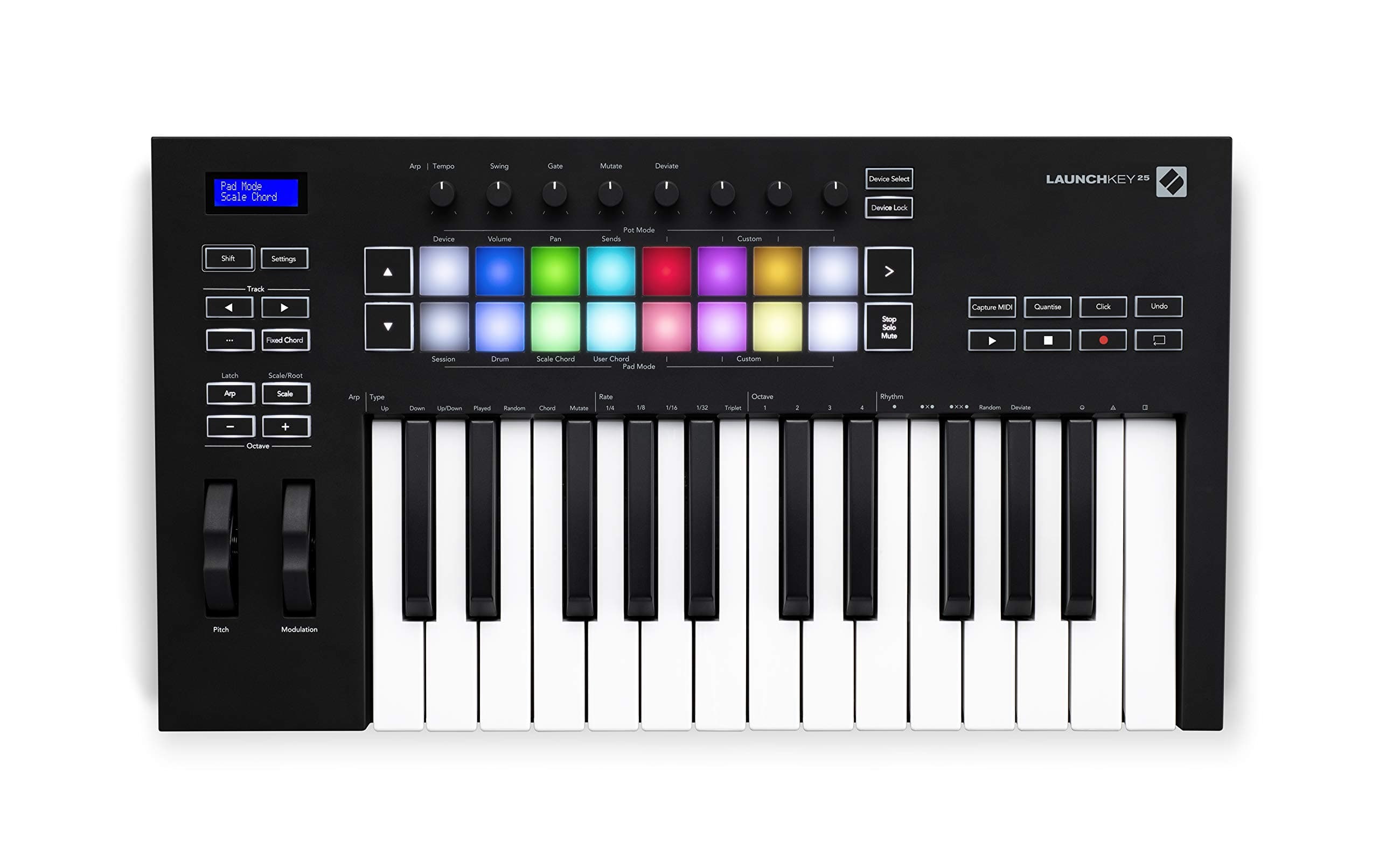 Novation Launchkey 25 [MK3] MIDI Keyboard Controller for Ableton Live