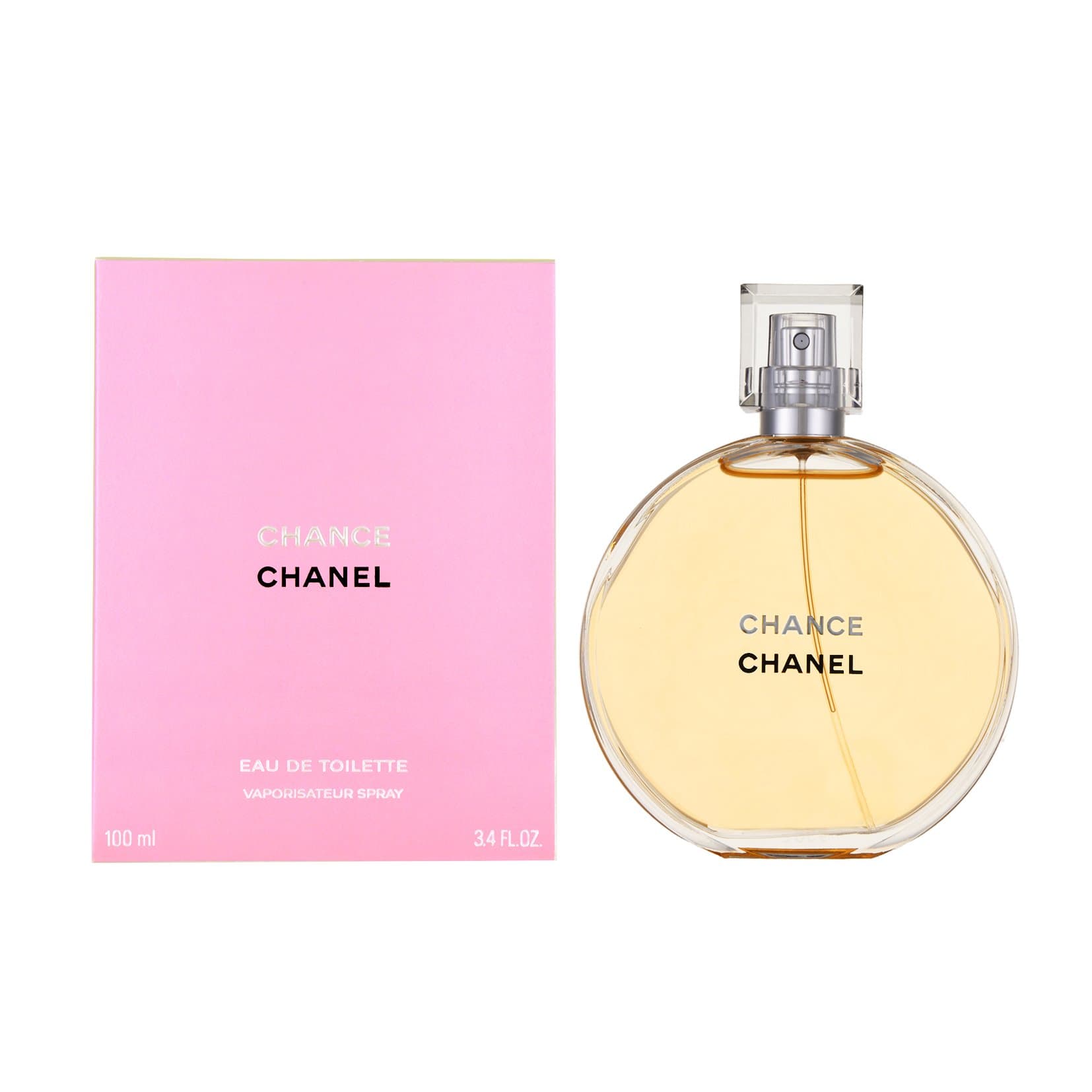 Chance by Chanel for Women, Eau De Toilette Spray, 3.4 Ounce