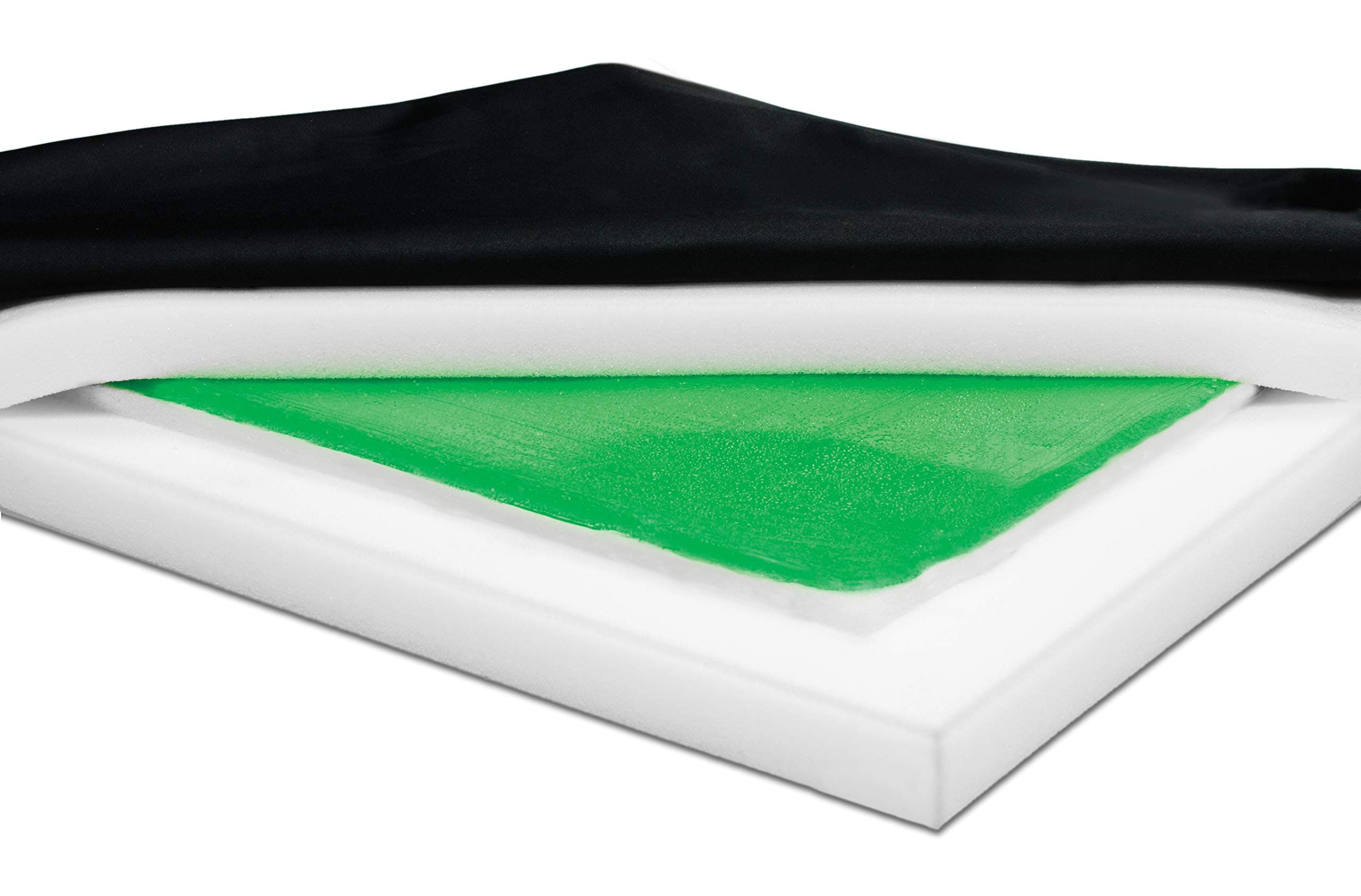 Everest & Jennings Dura-Gel BASE 2G Wheelchair Cushion, 2" Thick, 16x16", 8265166