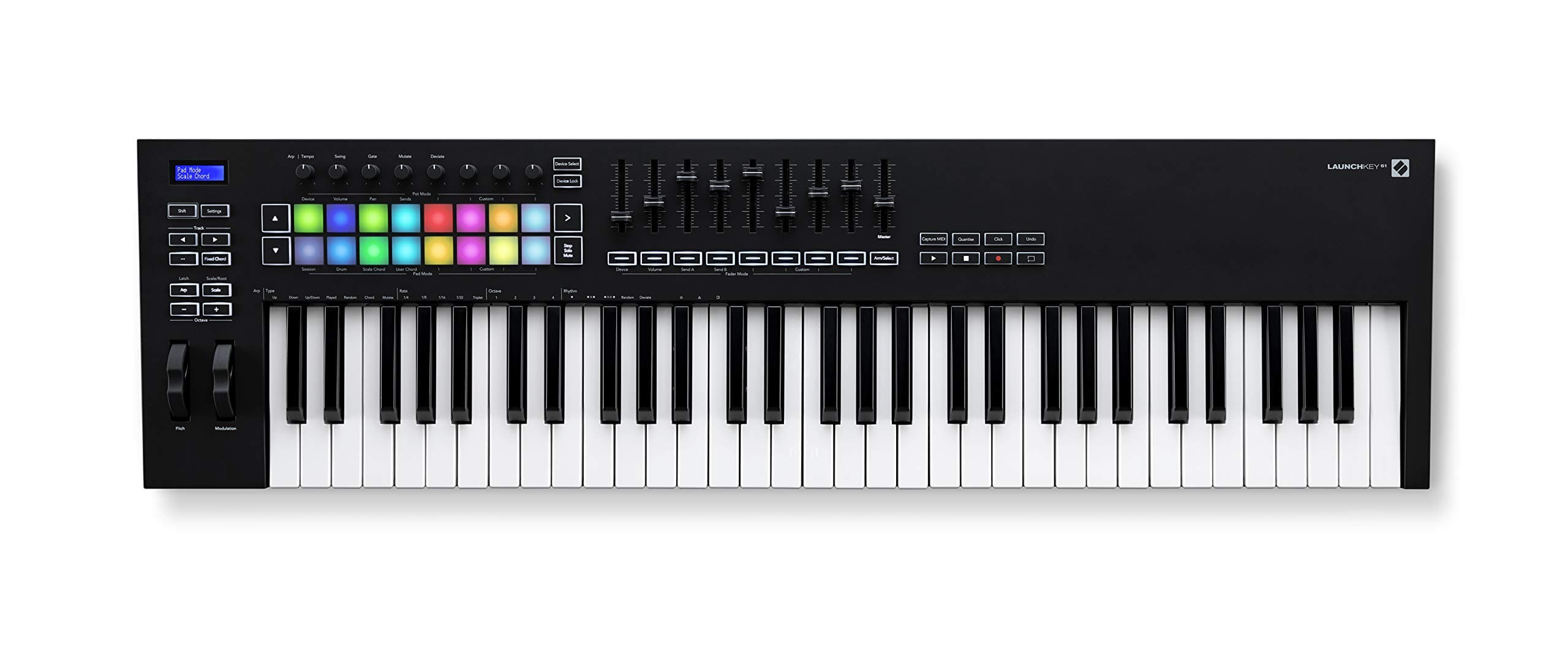 Novation Launchkey 61 [MK3] MIDI Keyboard Controller for Ableton Live