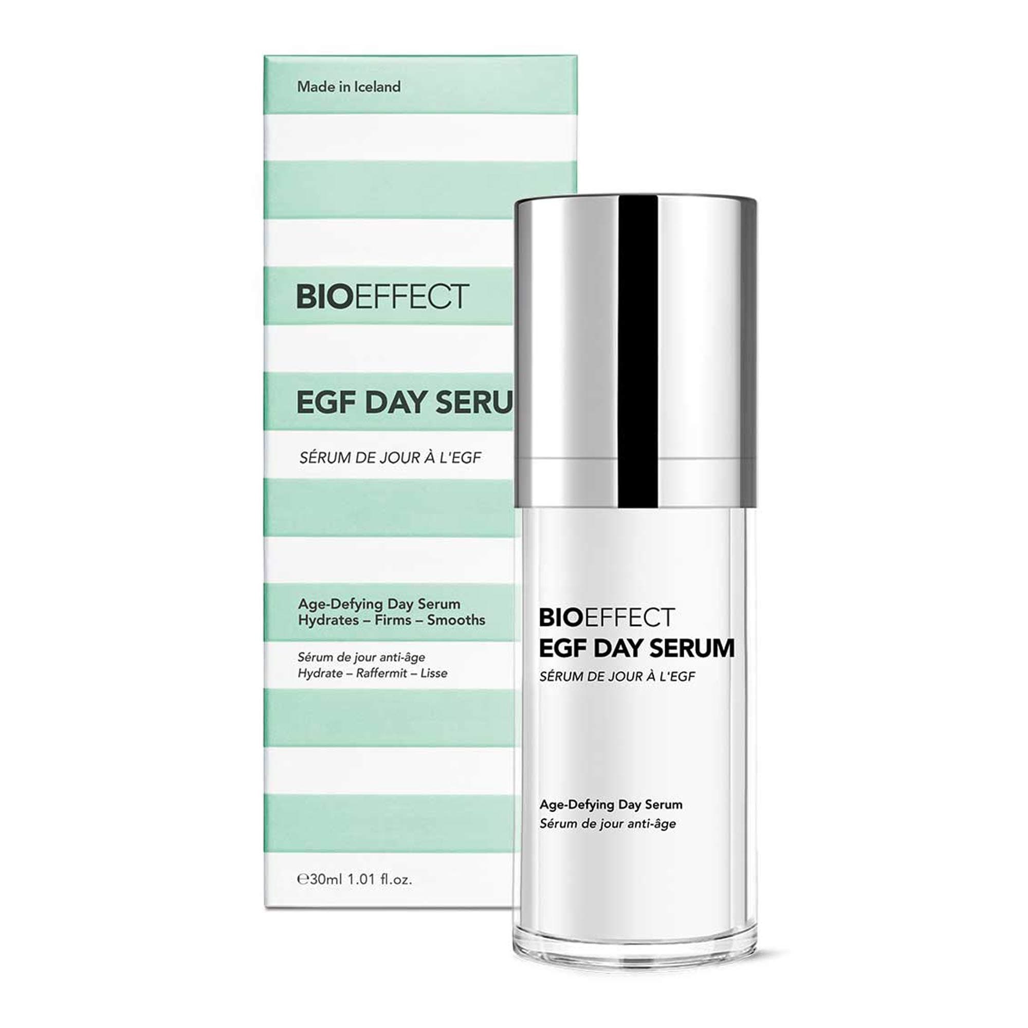 BIOEFFECT EGF Day Serum with Hyaluronic Acid and Natural Barley Growth Factor, Oil-Free Wrinkle Serum for Face, Boosts Hydration, Firming, Refines ...