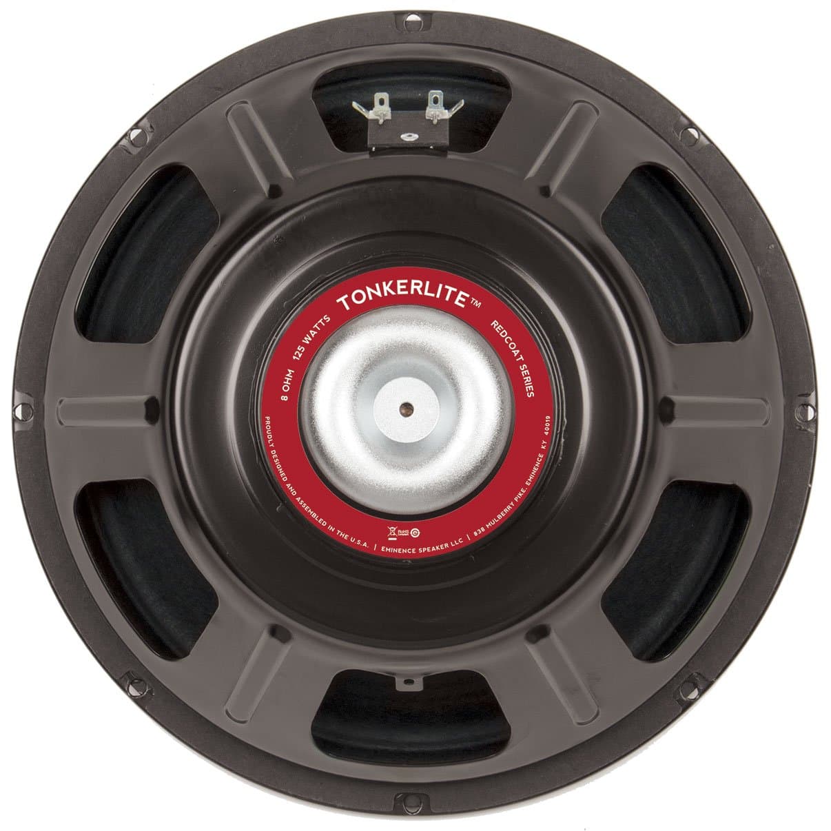EMINENCE Tonkerlite 12" Brit Guitar Speaker; 125W; 8 ohms w/Copper voice coil